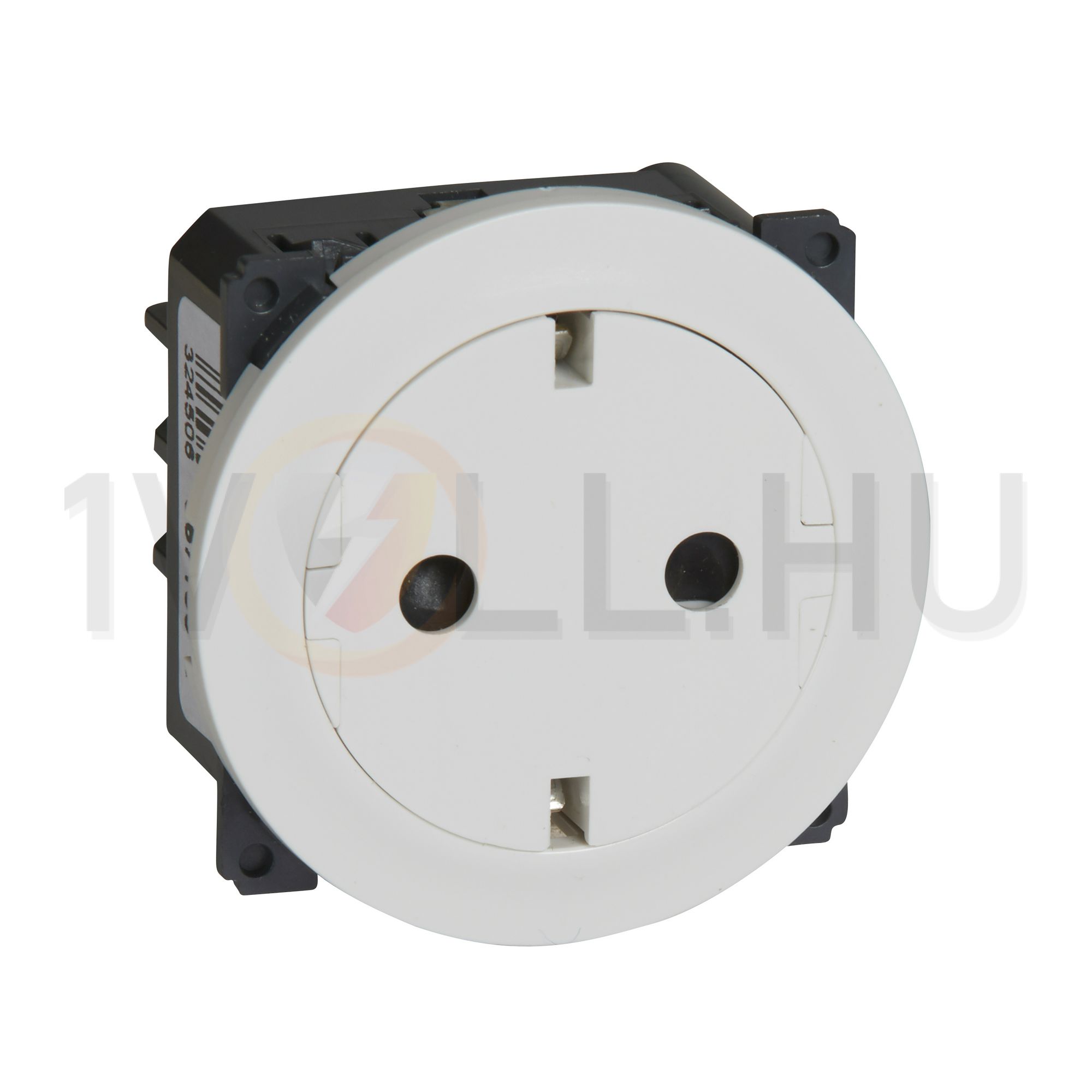 Céliane 162 dugalj földelt központi fedlap gyerekzárral fehér IP20 modultartó LEGRAND - 067166