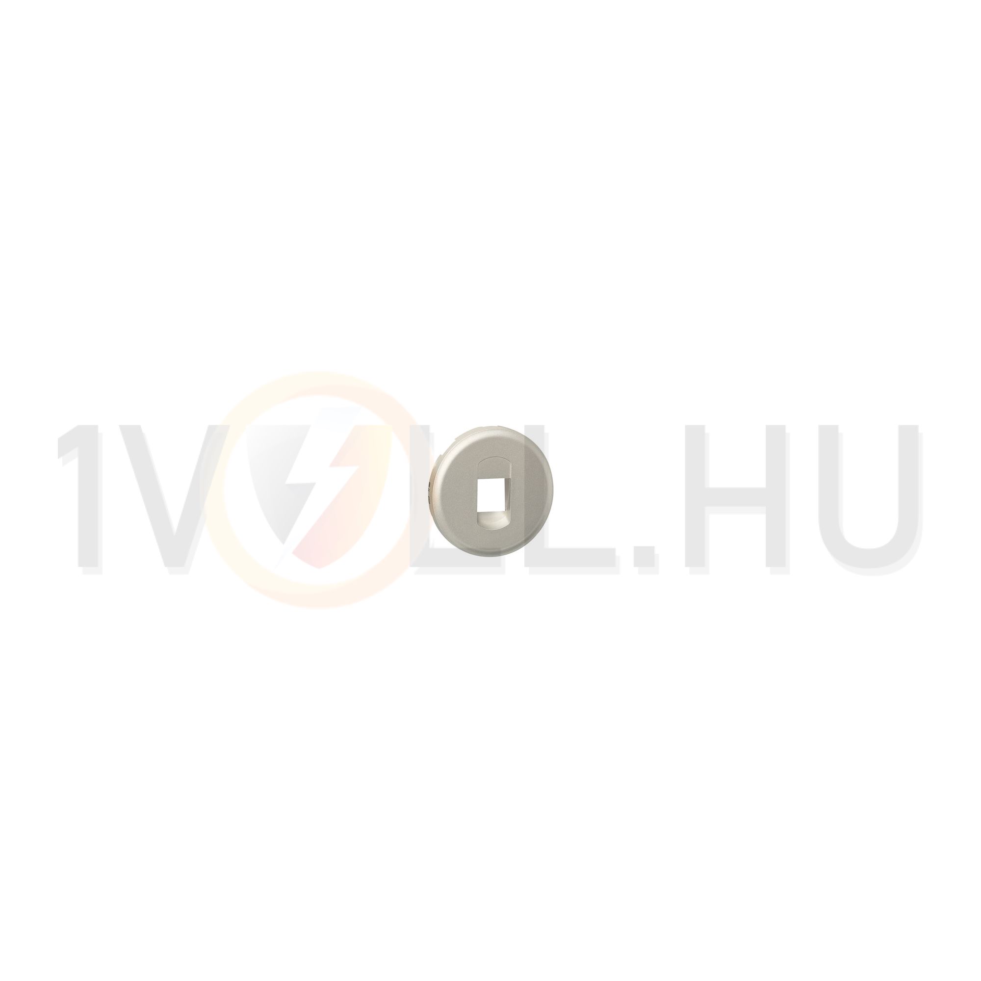 Céliane fedlap monó hangszórócsatlakozóhoz műanyag titán címketartó nélkül LEGRAND - 068511