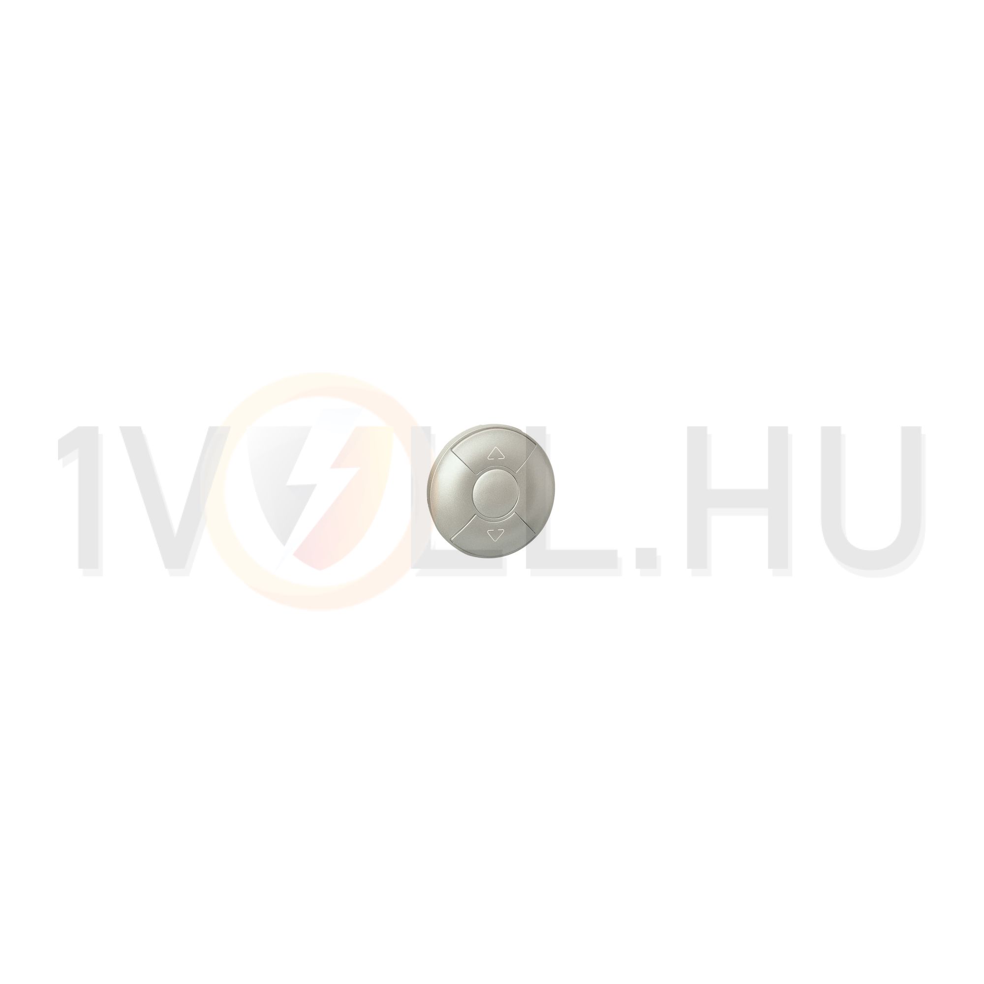 Céliane fedlap redőnykapcsolóhoz kettős nyomógomb redőnyhöz titán nyíl-jel műanyag fényes LEGRAND - 068451