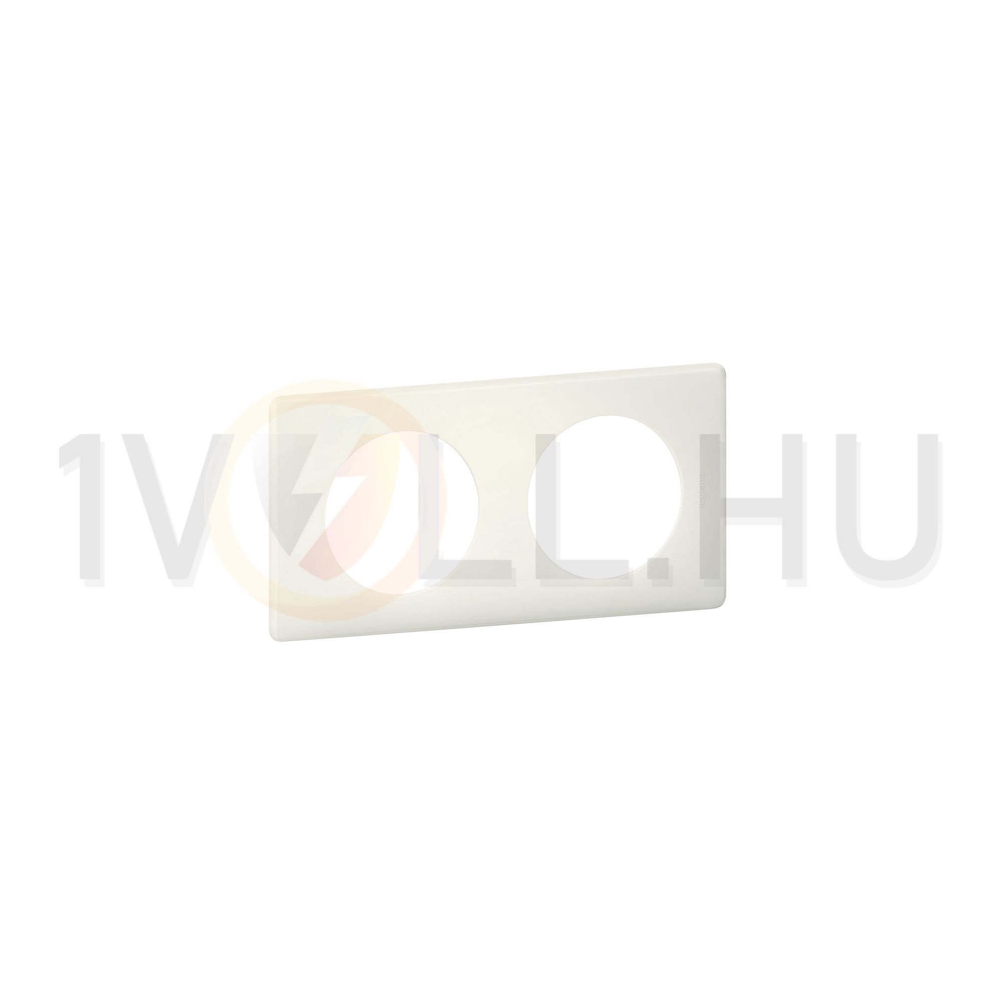 Céliane keret 2-es krétafehér vízszintes és függőleges műanyag LEGRAND - 066702