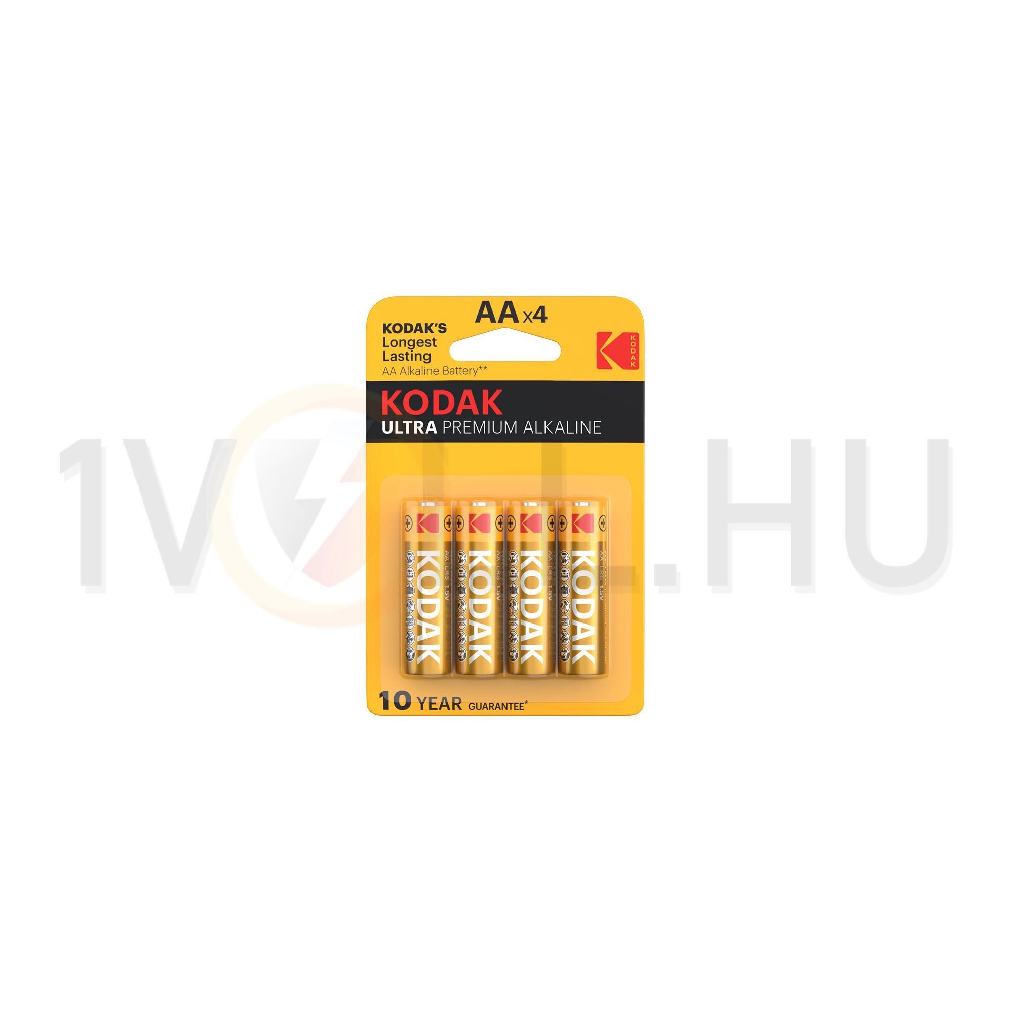 Ceruza elem 1.5V alkáli-mangán LR6 MN1500 Ultra Premium KODAK - AAULTRAB4