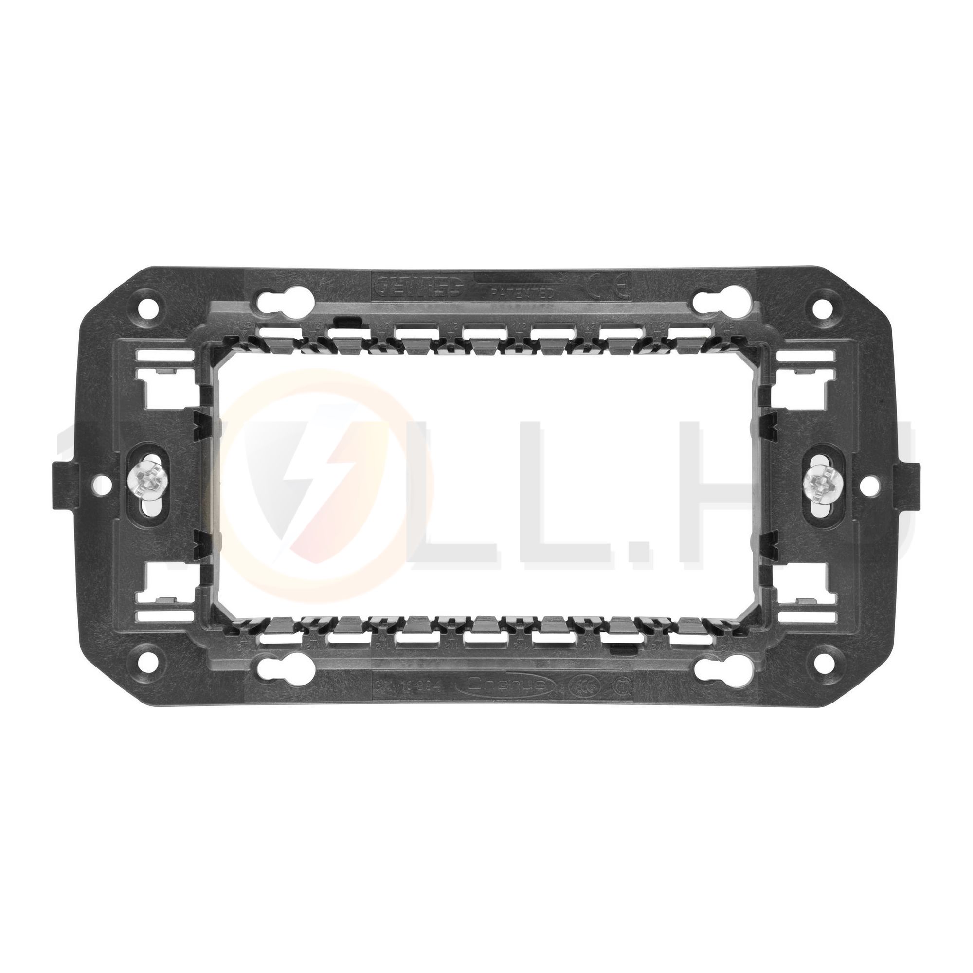 ChoruSmart szerelőkeret (IT) süllyesztett vízszintes 4M/vízsz. csavar GEWISS - GW16804