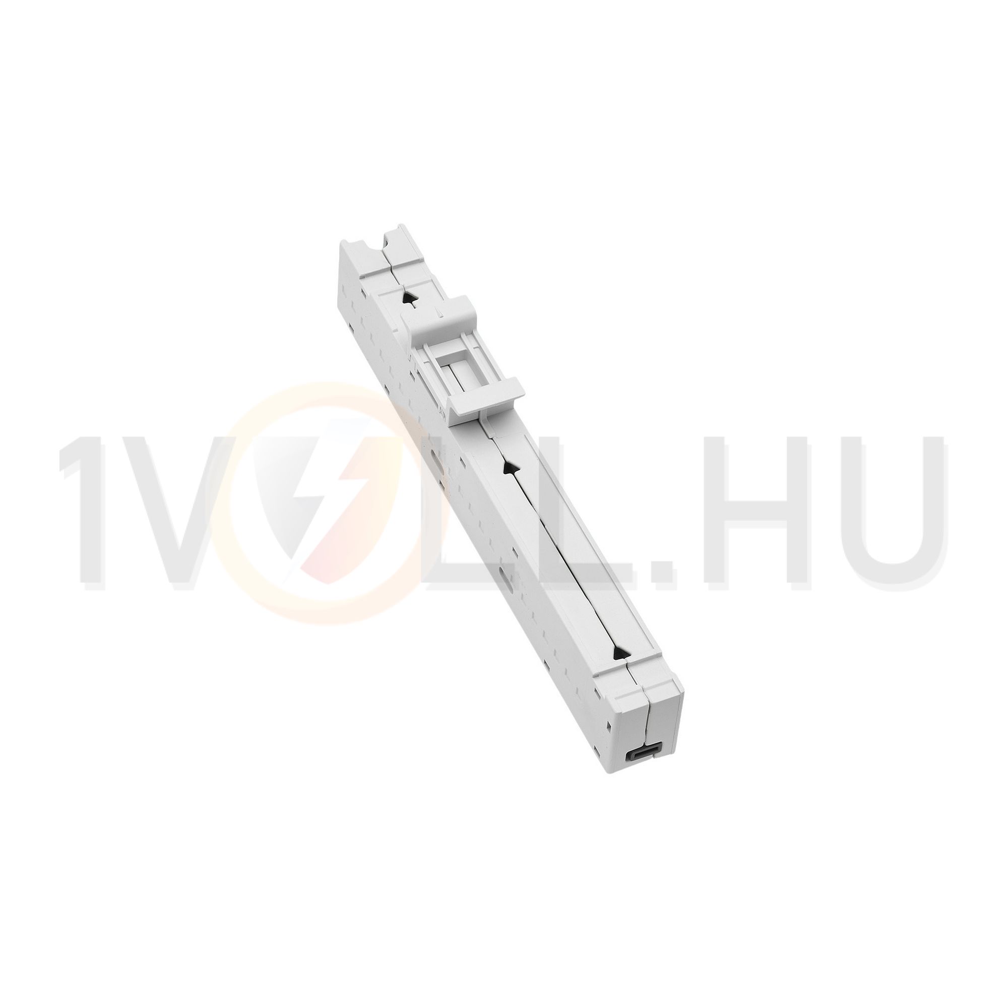 Csatlakozóadapter kivezetés nélkül + 1db fix DIN sínnel 18mm 1-sínnel EQUES CrossBoard Wöhner - 32311