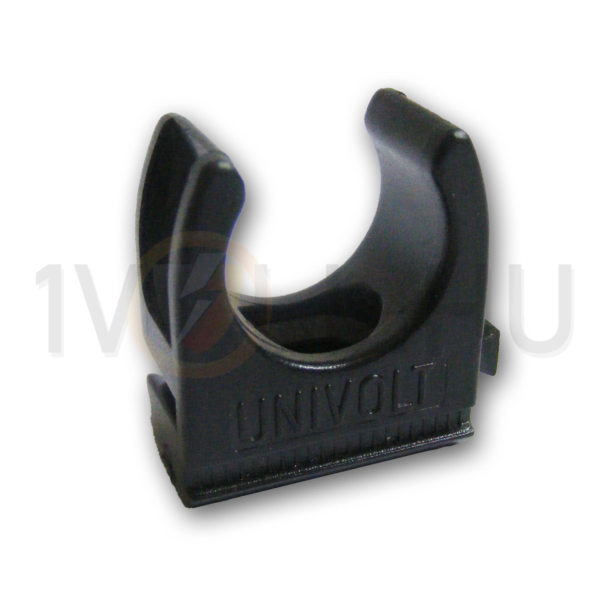 Csőbilincs (MÜII) UV-álló 16mm-csőátmérőhöz műanyag 1-csőhöz fekete sorolható CL 16 Dietzel - 082212