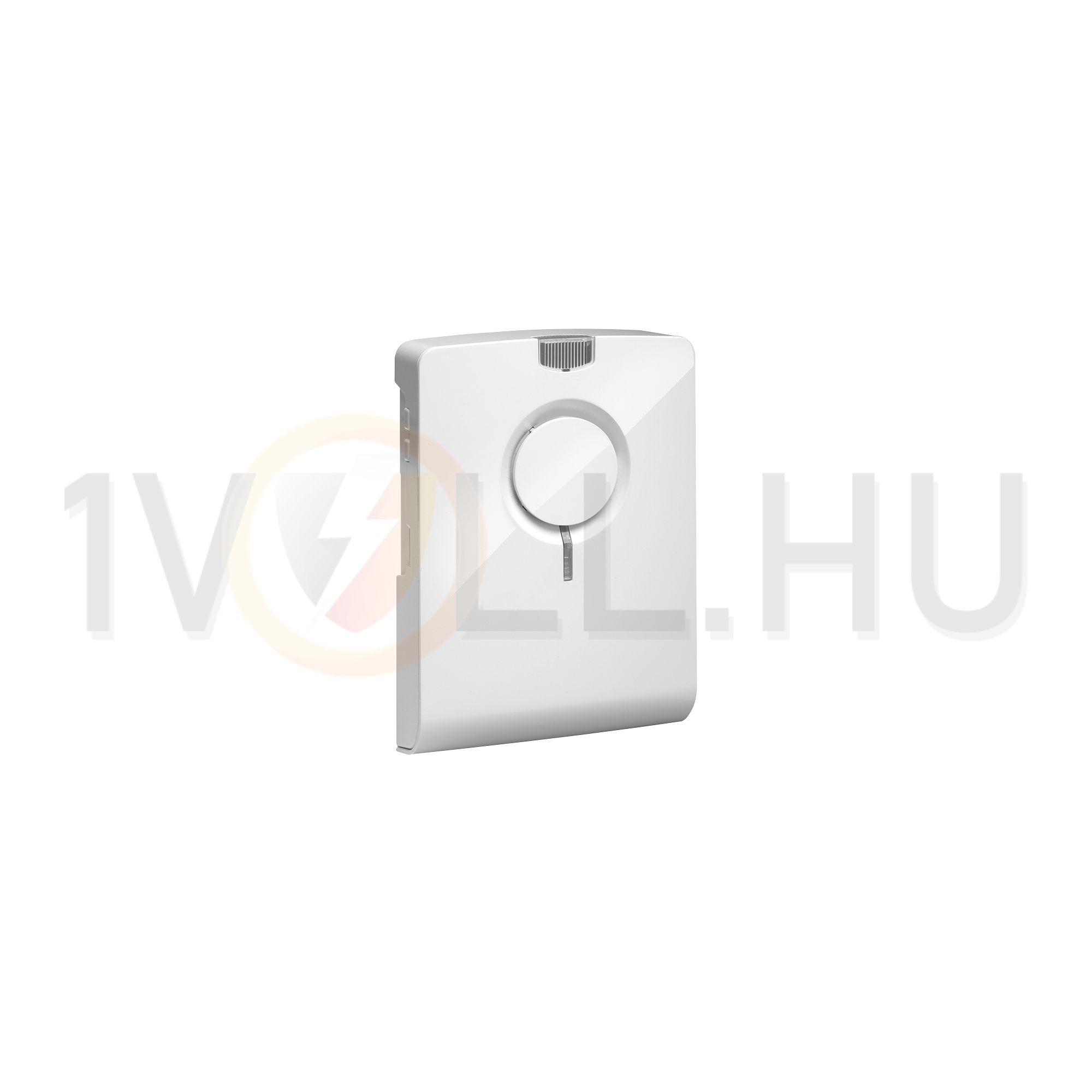 Dallamcsengő vezetékes 12dallam LED+vaku 230VAC 83dB fehér műanyag CROMA 250 ws GROTHE - 43557