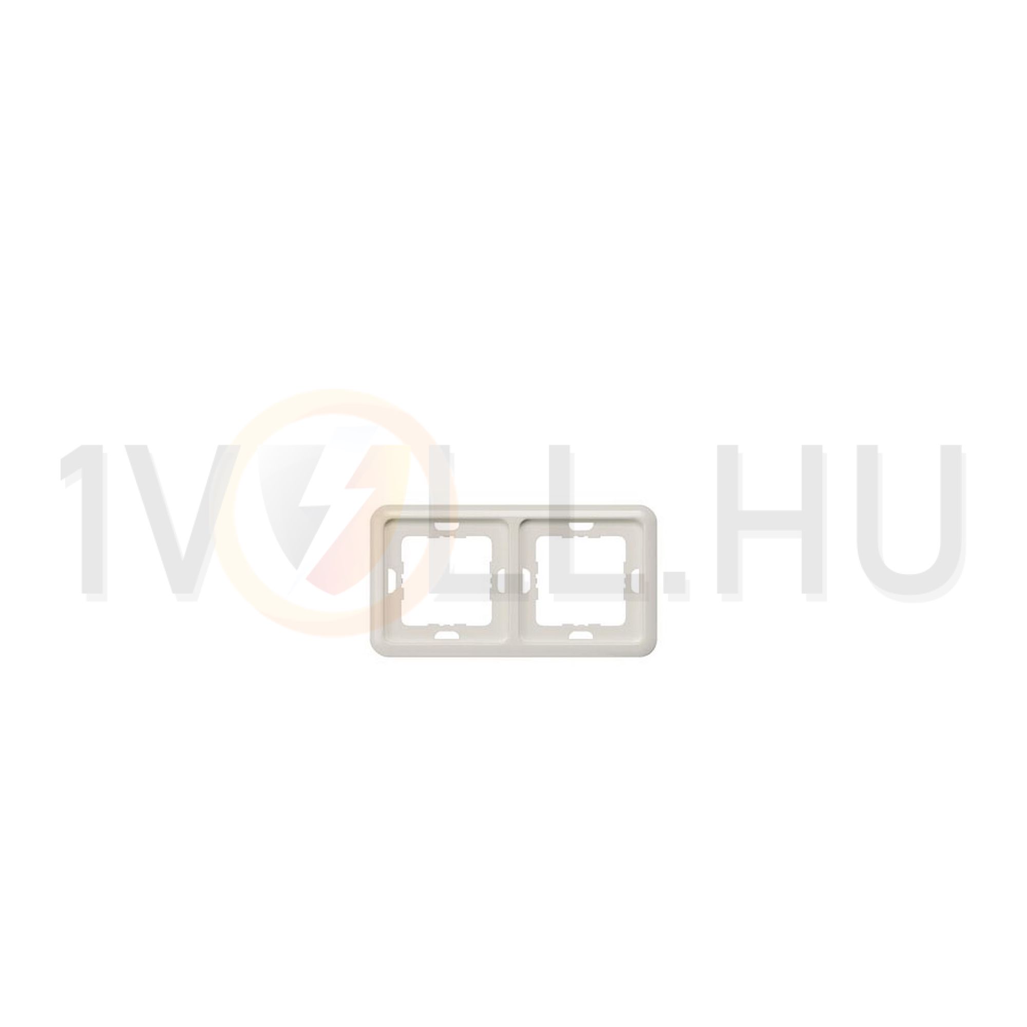 Delta Profil 5TG keret 2-es ezüst vízszintes és függőleges műanyag SIEMENS - 5TG1772