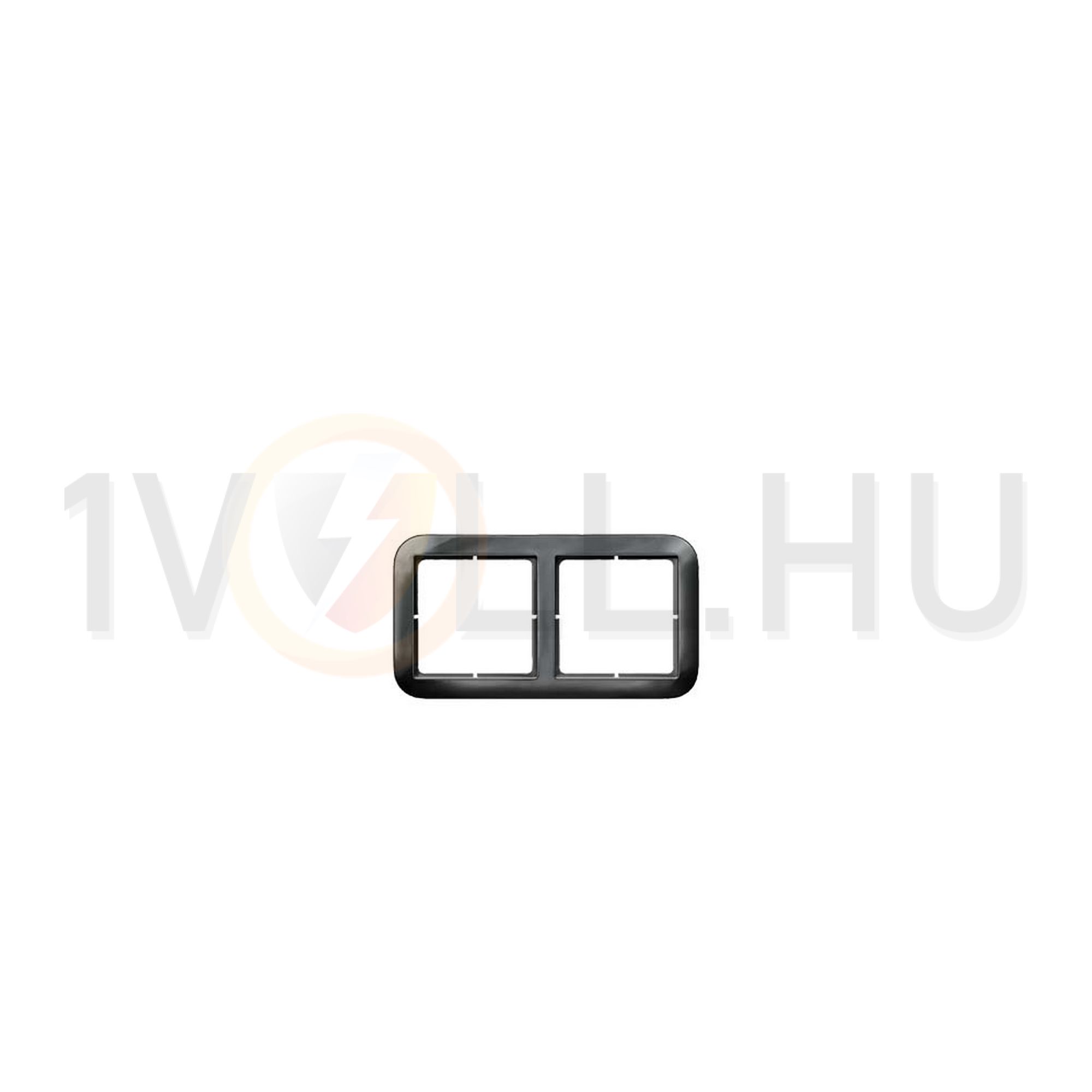 Delta Vita 5TG keret 2-es fém színű vízszintes és függőleges műanyag SIEMENS - 5TG1152