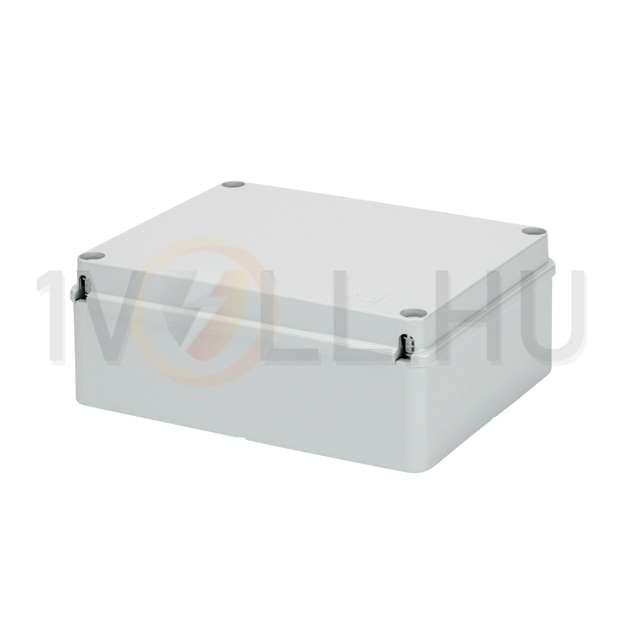 Doboz falonkívüli d48 fém csavarral műanyag 316mm x 396mm-hossz 128mm IP56 szürke 44CE GEWISS - GW44210