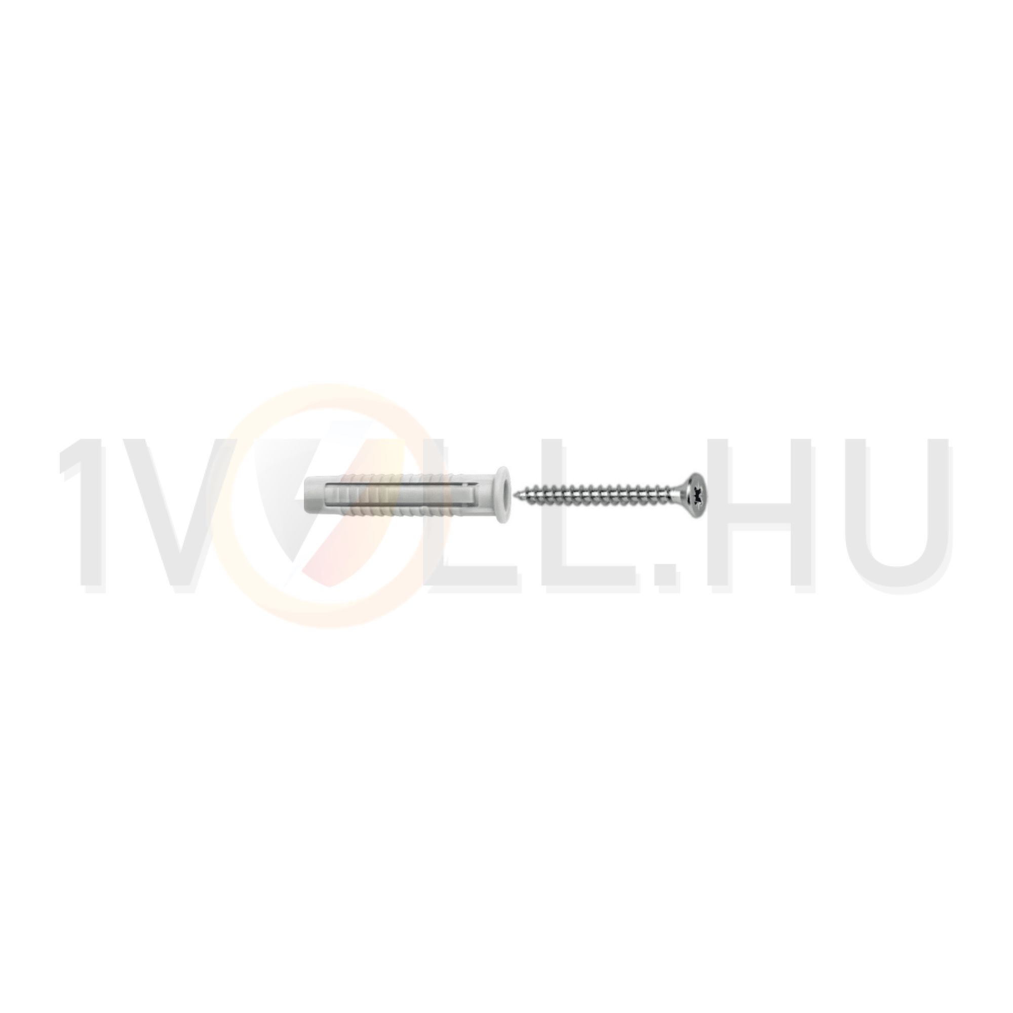Dübel univerzális PZ2 facsavarral csavarméret: 5x60mm 8mmd-furat 40mm műanyag FXSZ CELO - 98FXSZ