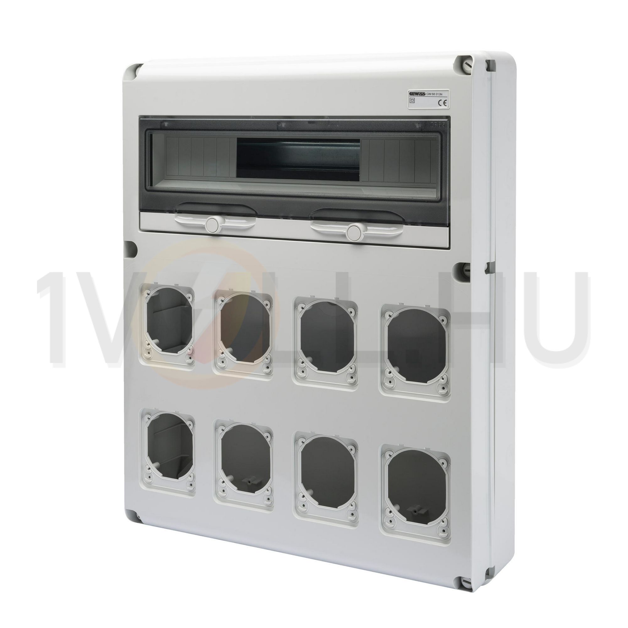 Dugaszoló kiselosztó 8-dugaljhellyel 68Q-DIN GEWISS - GW68013N