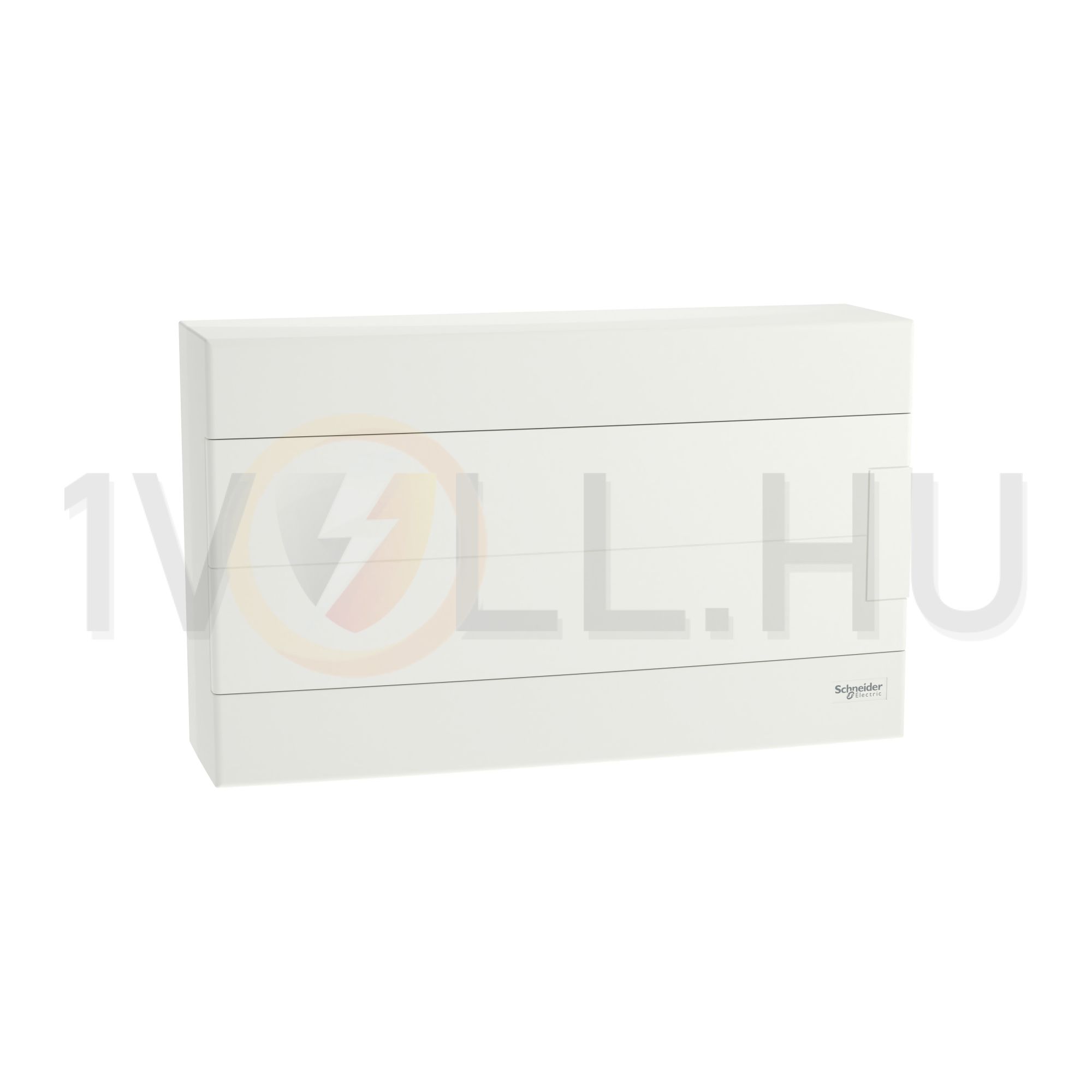 Kiselosztó PE/N-sínnel 1x 18M falonkívüli fehér IP40 teli ajtó EASY9 EU Schneider - EZ9EUD118