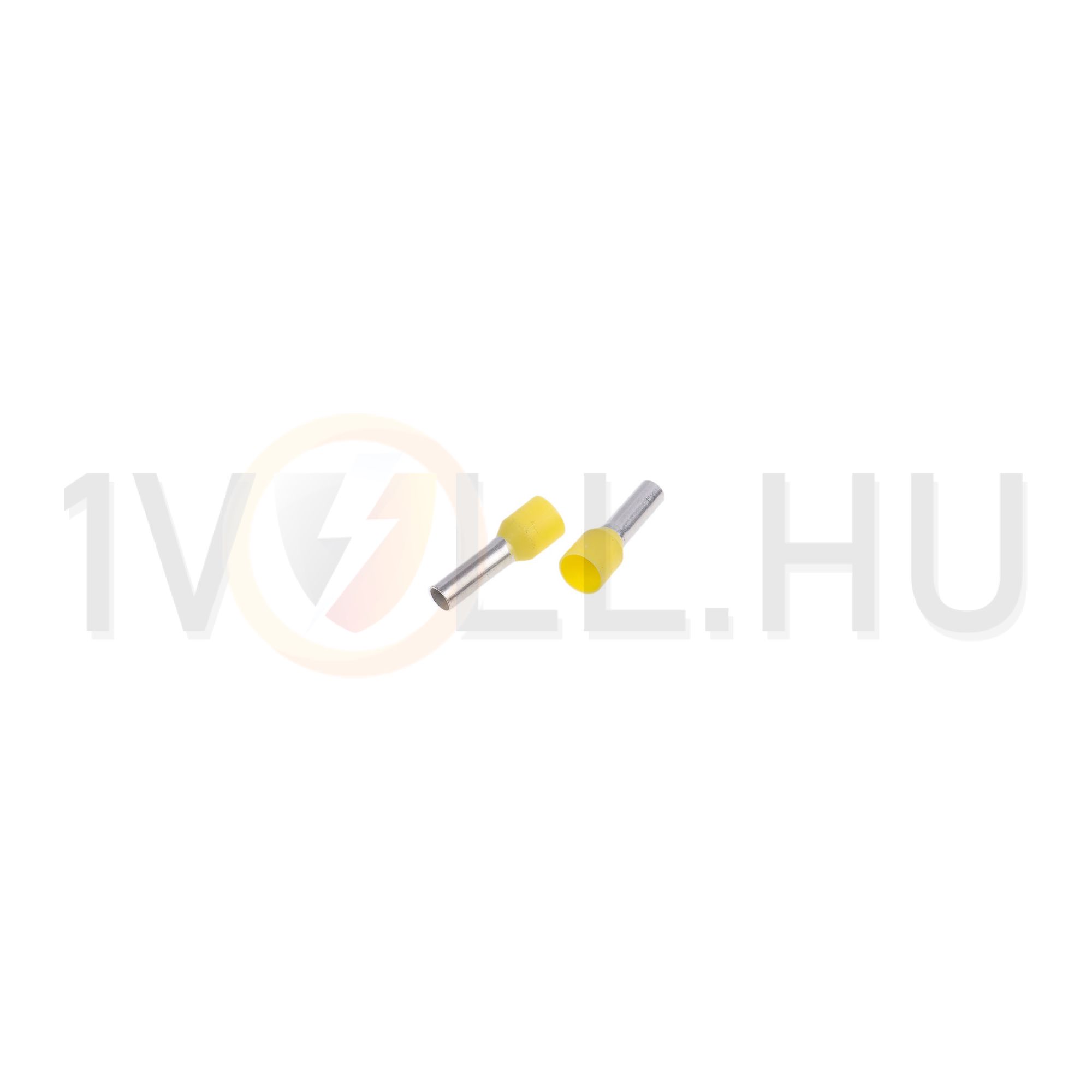 Érvéghüvely DIN-VDE szigetelt normál 150mm2 32mm sárga TRACON - E146