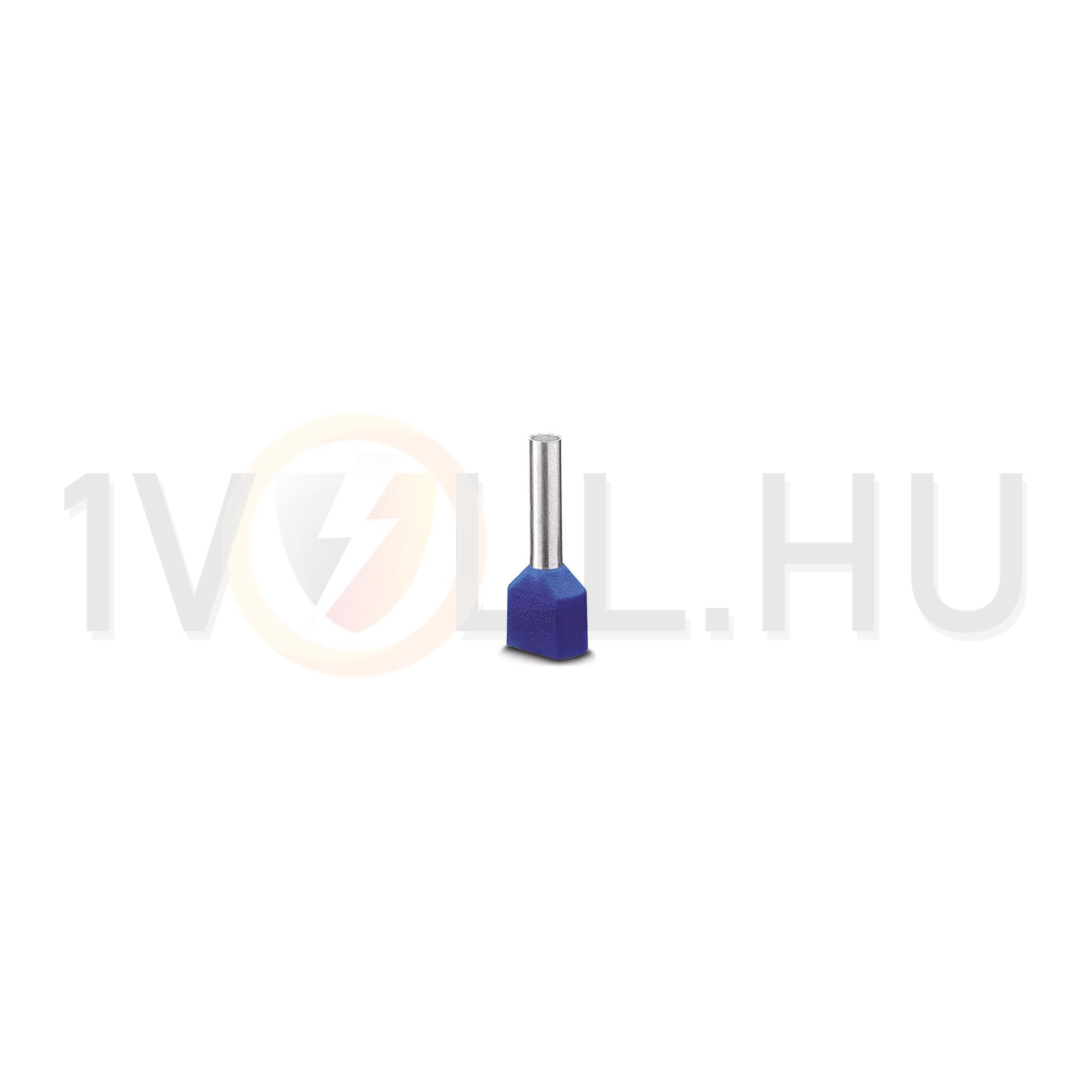 Érvéghüvely szigetelt iker 2x 16mm2 29mm kék H16,0/29D ZH BL Weidmüller - 9037590000