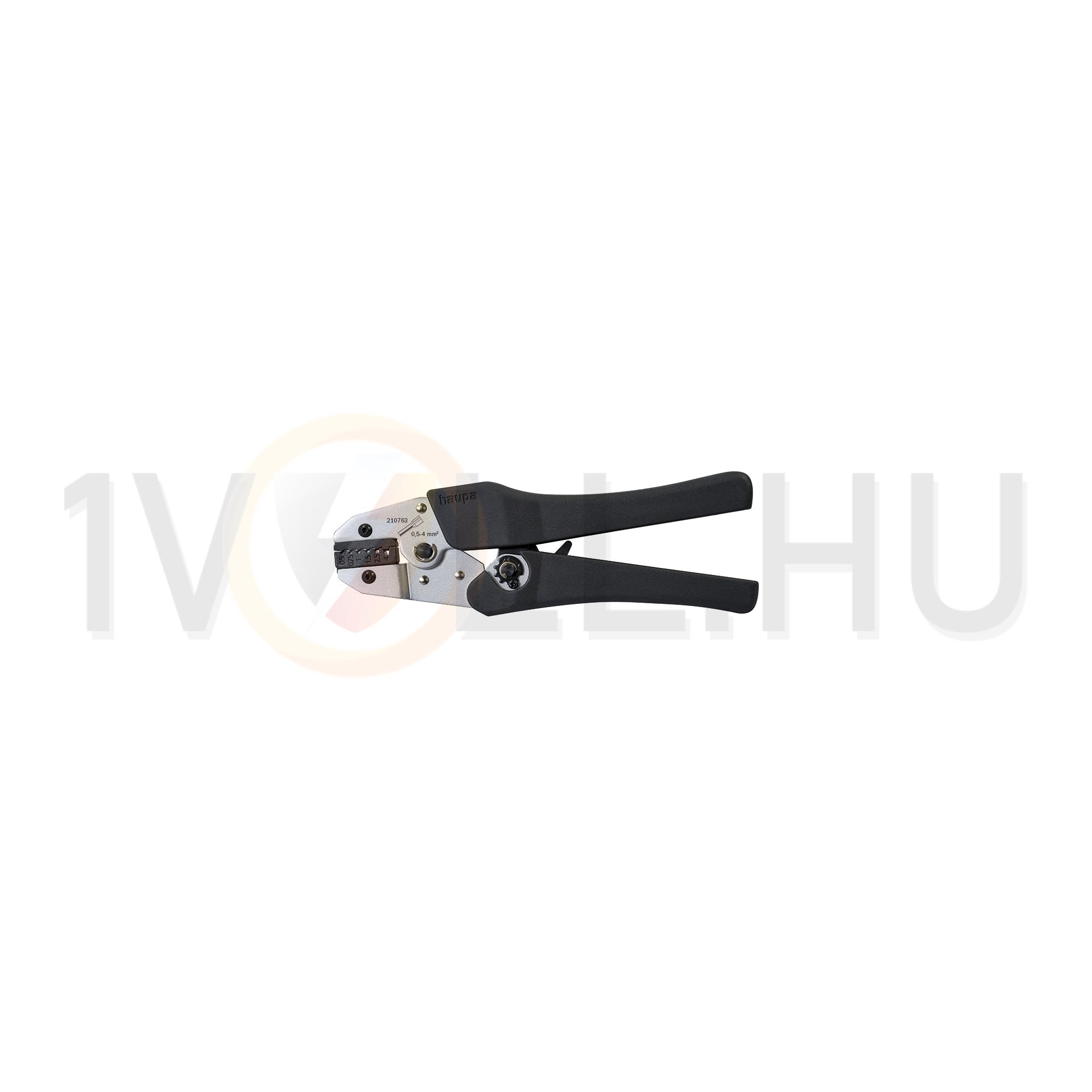 Érvéghüvelyprés 0,5-4mm2 trapéz-présforma mechanikus Haupa - 210763