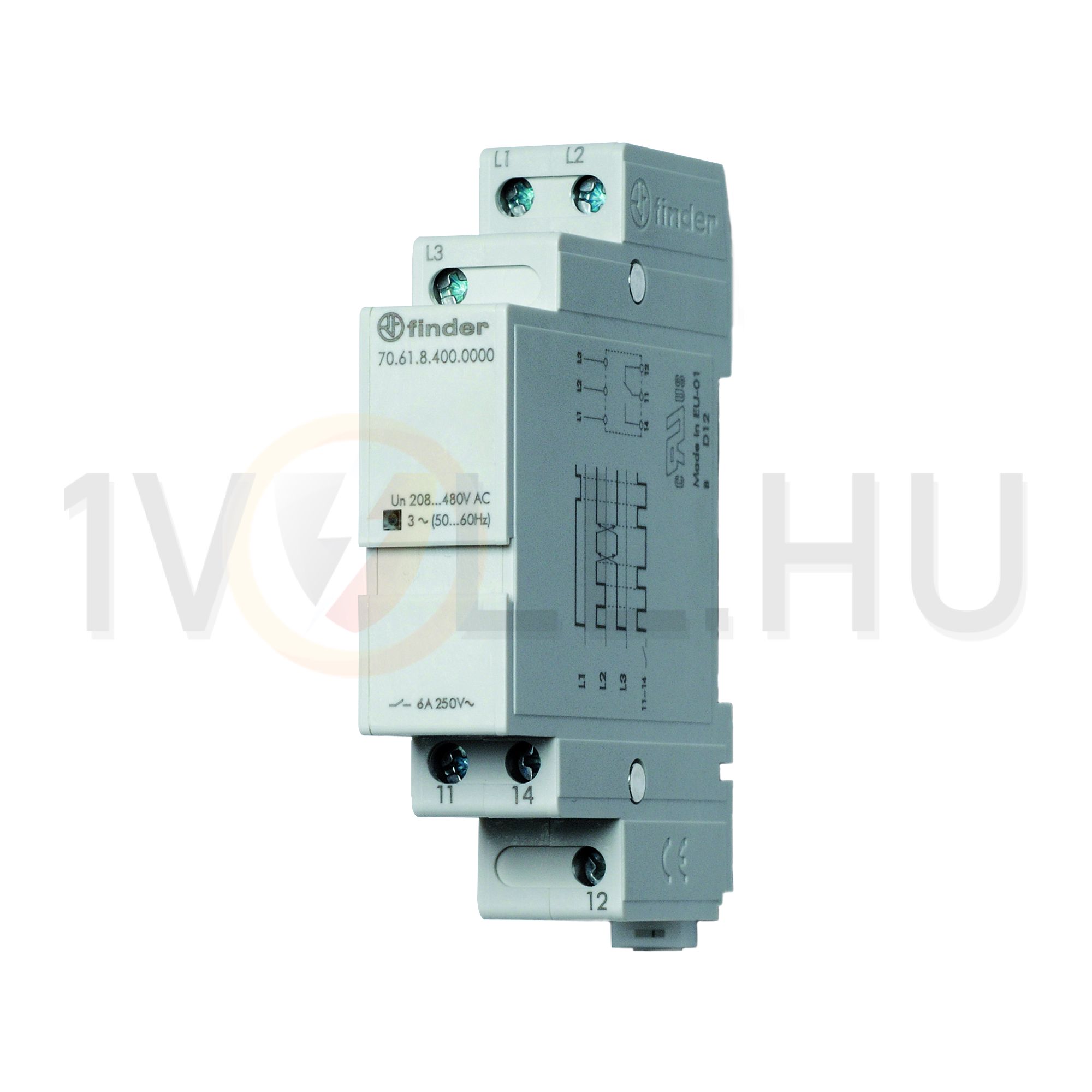 Fázisfigyelő relé 1v fázissorrend-figyelés 70.61.8.400.0000 FINDER - 706184000000
