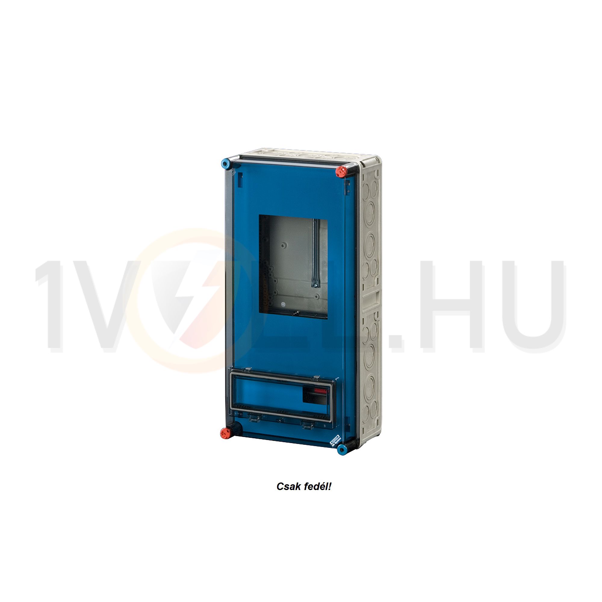 Fedél csapófedeles átlátszó 300mmx 600mmx műanyag Mi 72431 FED Hensel - 1093433