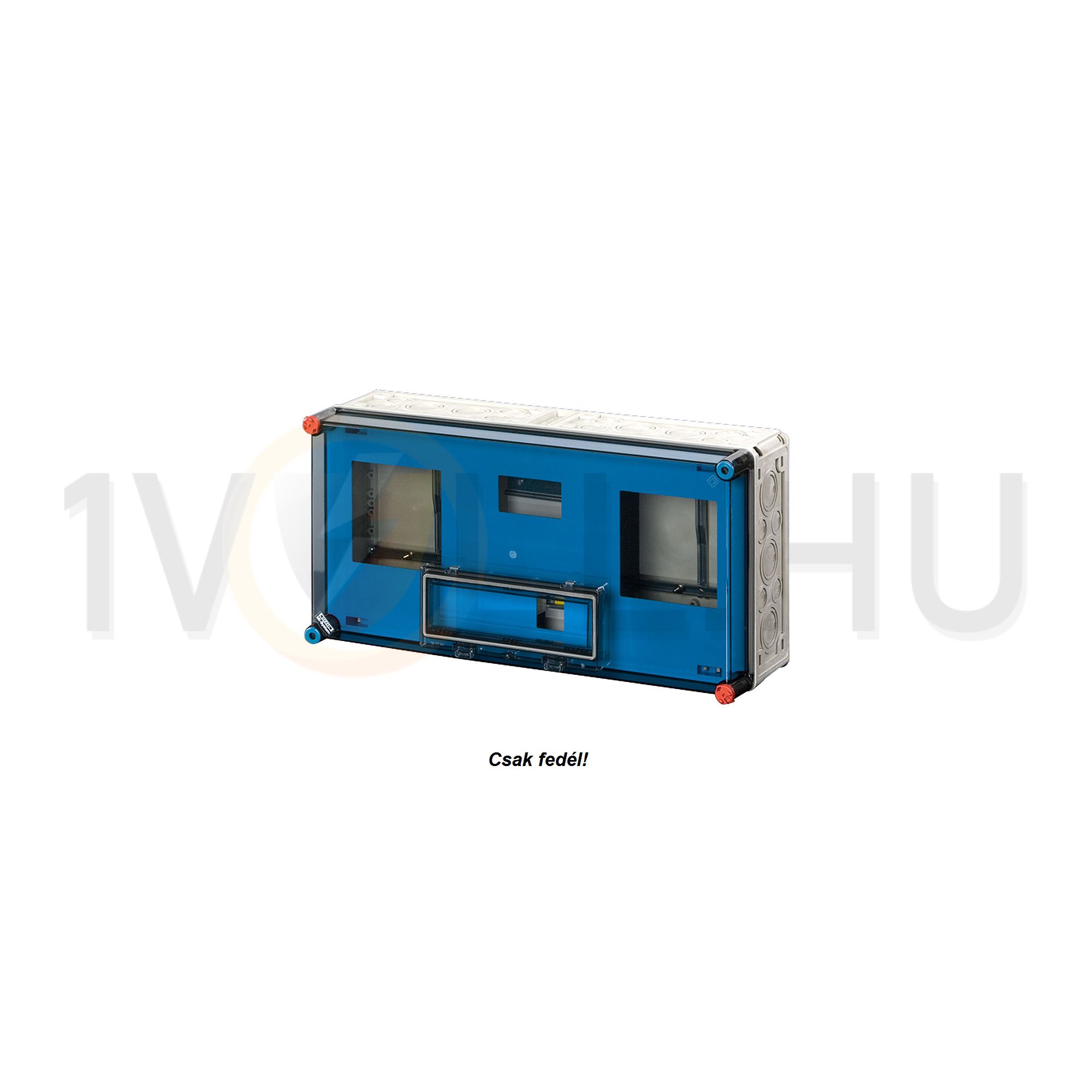 Fedél csapófedeles átlátszó 300mmx 600mmx műanyag MI 72460 FED Hensel - 1093308