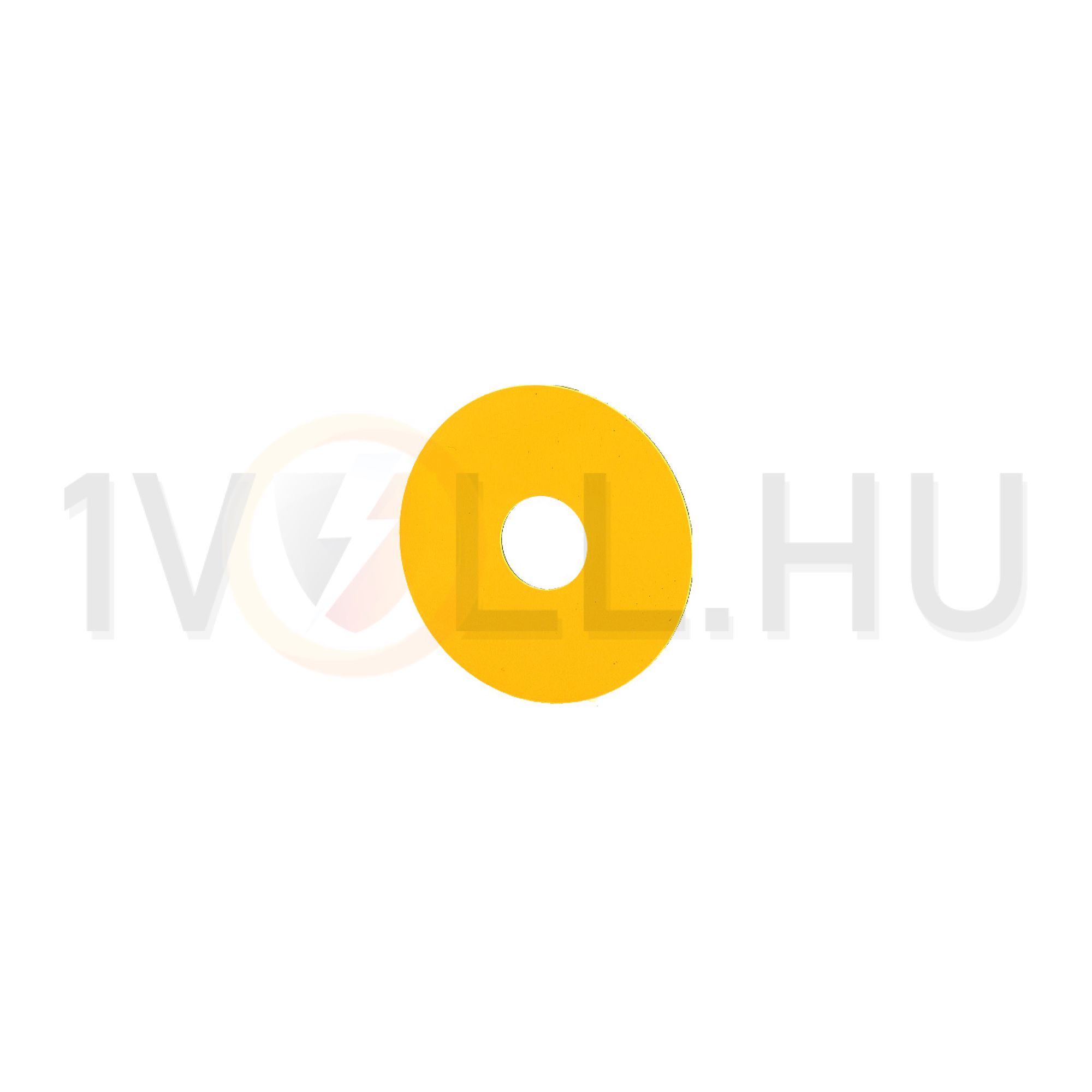 Felirati tábla vészgombhoz üres üres-szimbólummal sárga kerek-forma 90mm-sz 90mm-ma M22-XAK EATON - 216464