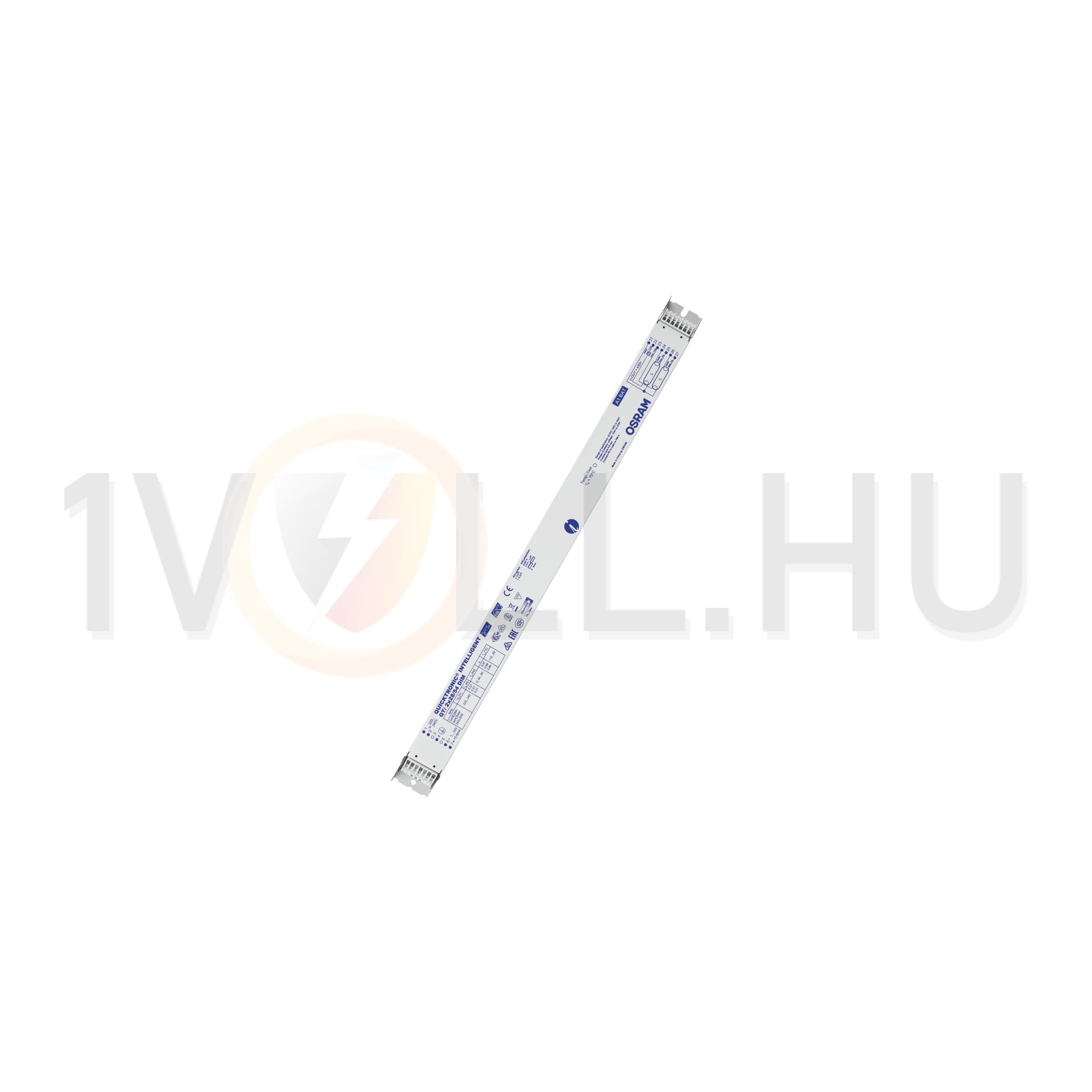 Fénycső előtét 2x28-54W DIM elektronikus 220-240V T16 fém tokozás-ház QTi 2X28/54W DIM LEDVANCE - 4050300870717