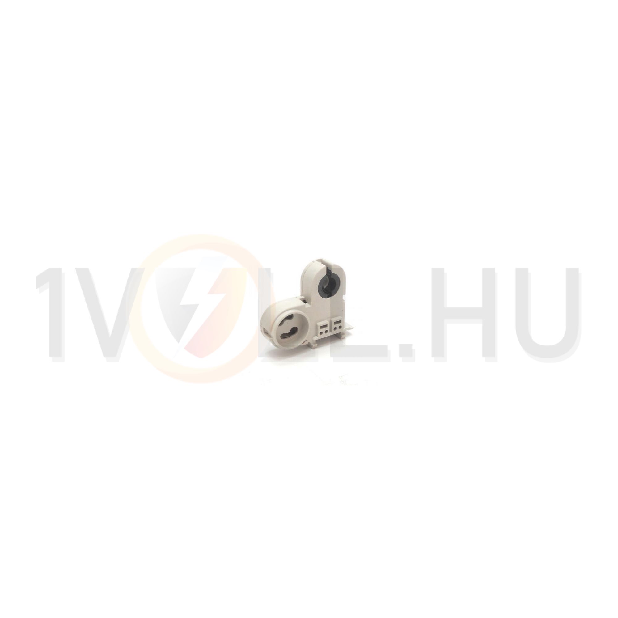 Fénycsőfoglalat gyújtófoglalattal T8 G13 falonkívüli műanyag fehér csavaros FC7-21 GE Lighting