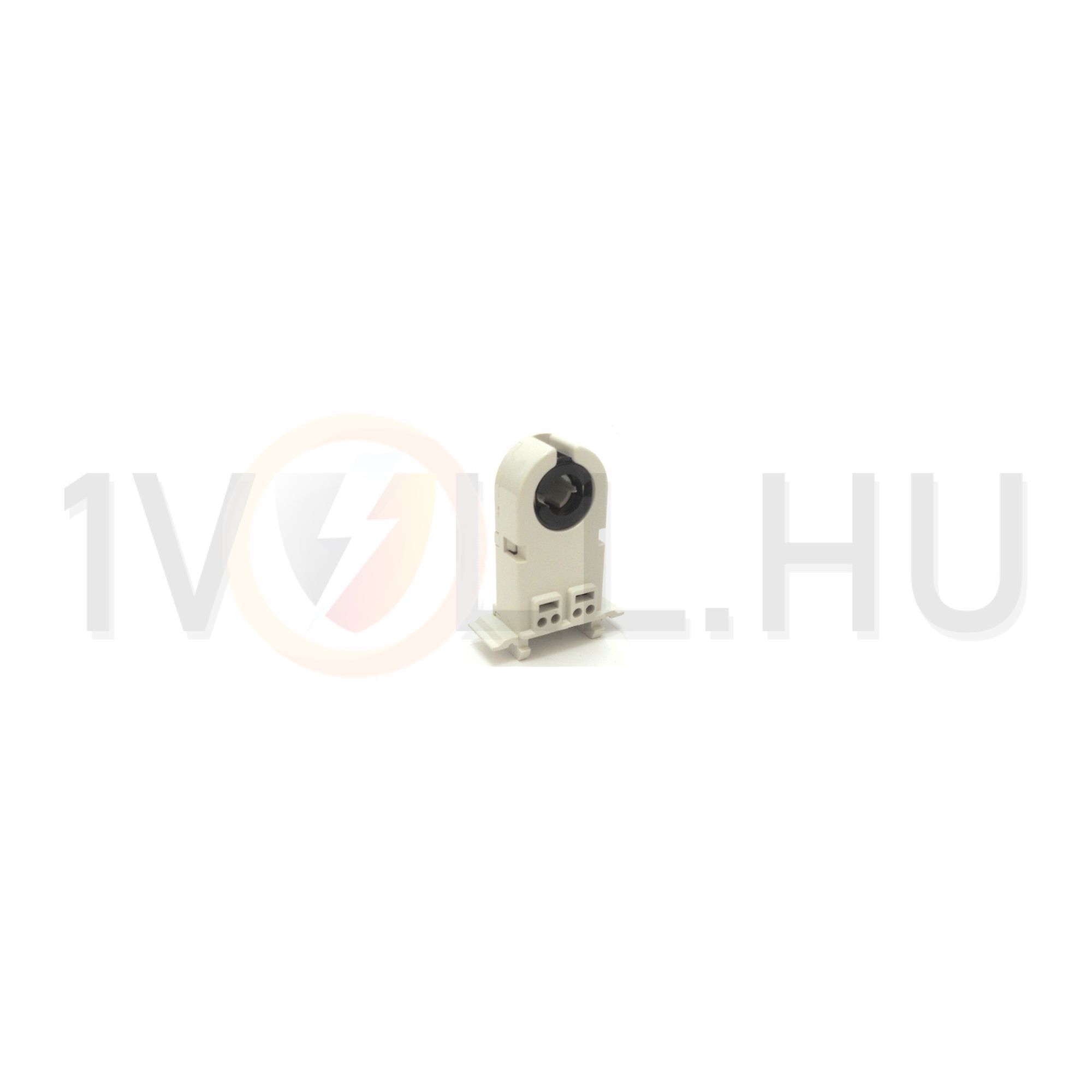 Fénycsőfoglalat T8 G13 falonkívüli műanyag fehér csavaros FC6-21 GE Lighting - 406630