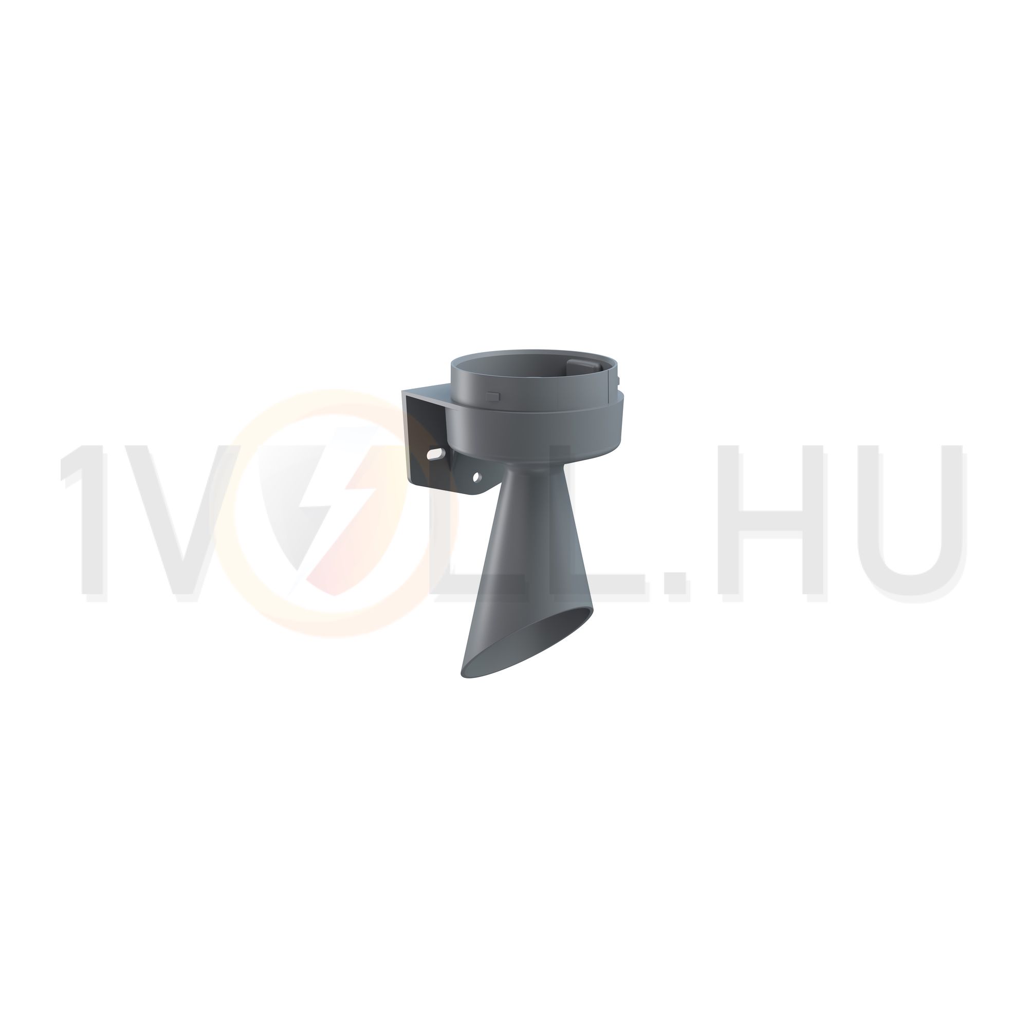 Fényjelző/kürt rögzítőelem IP66 D85mm kürttölcsérrel EvoSIGNAL MIDI WM GY WERMA - 26170003