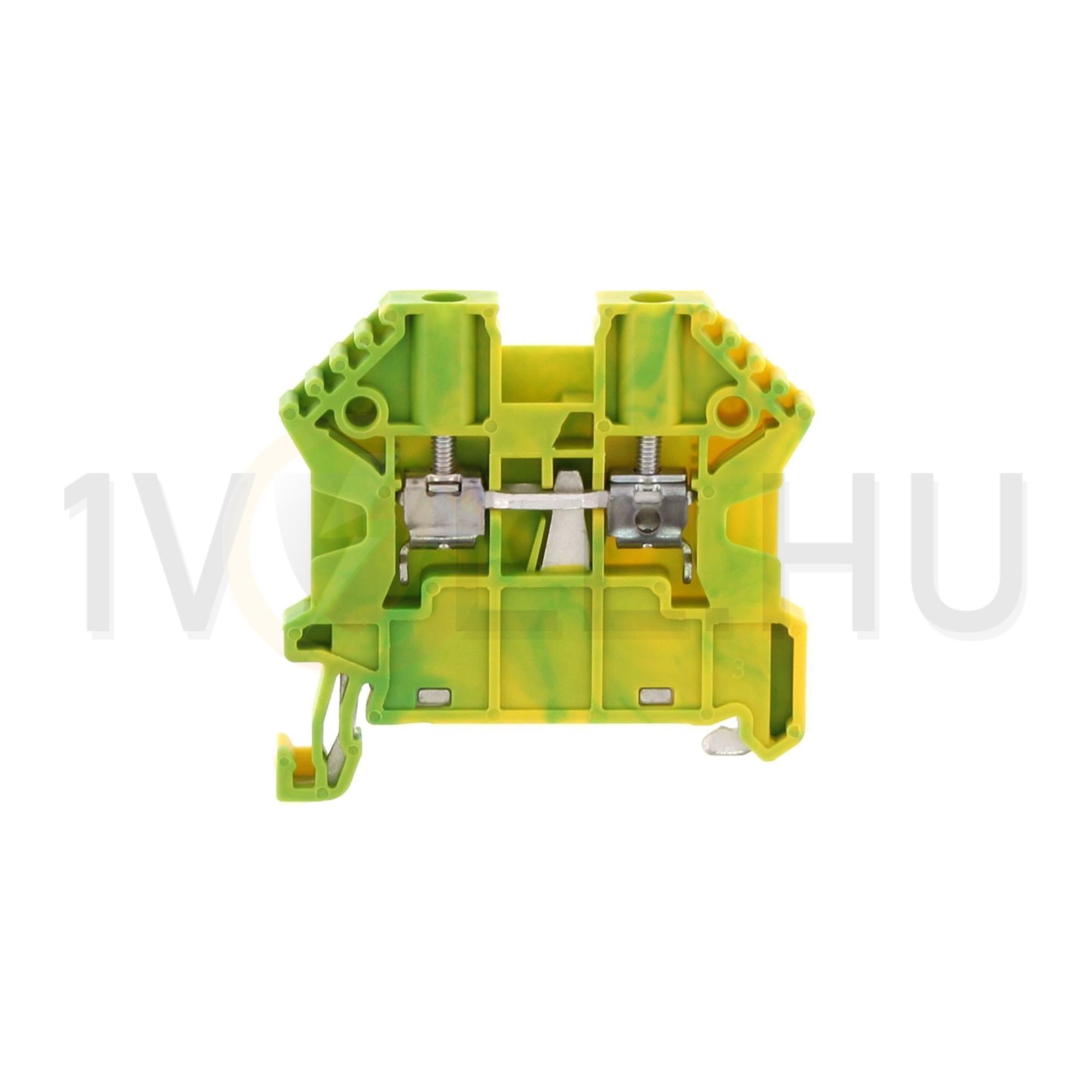 Földelő sorkapocs TS35 zöld/sárga csavaros csavaros SSL 2,5/2A GNYE CONTA-CLIP - 17103.2