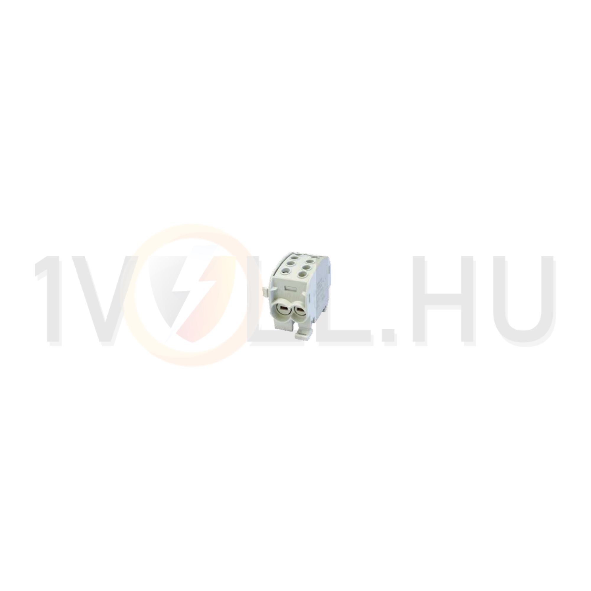 Fővezetéki leágazókapocs 300/185A Cu/Al ónozott szürke 2x70+2x50mm2 1P HLAK 70/50 L G LEIPOLD - 080310-0-3