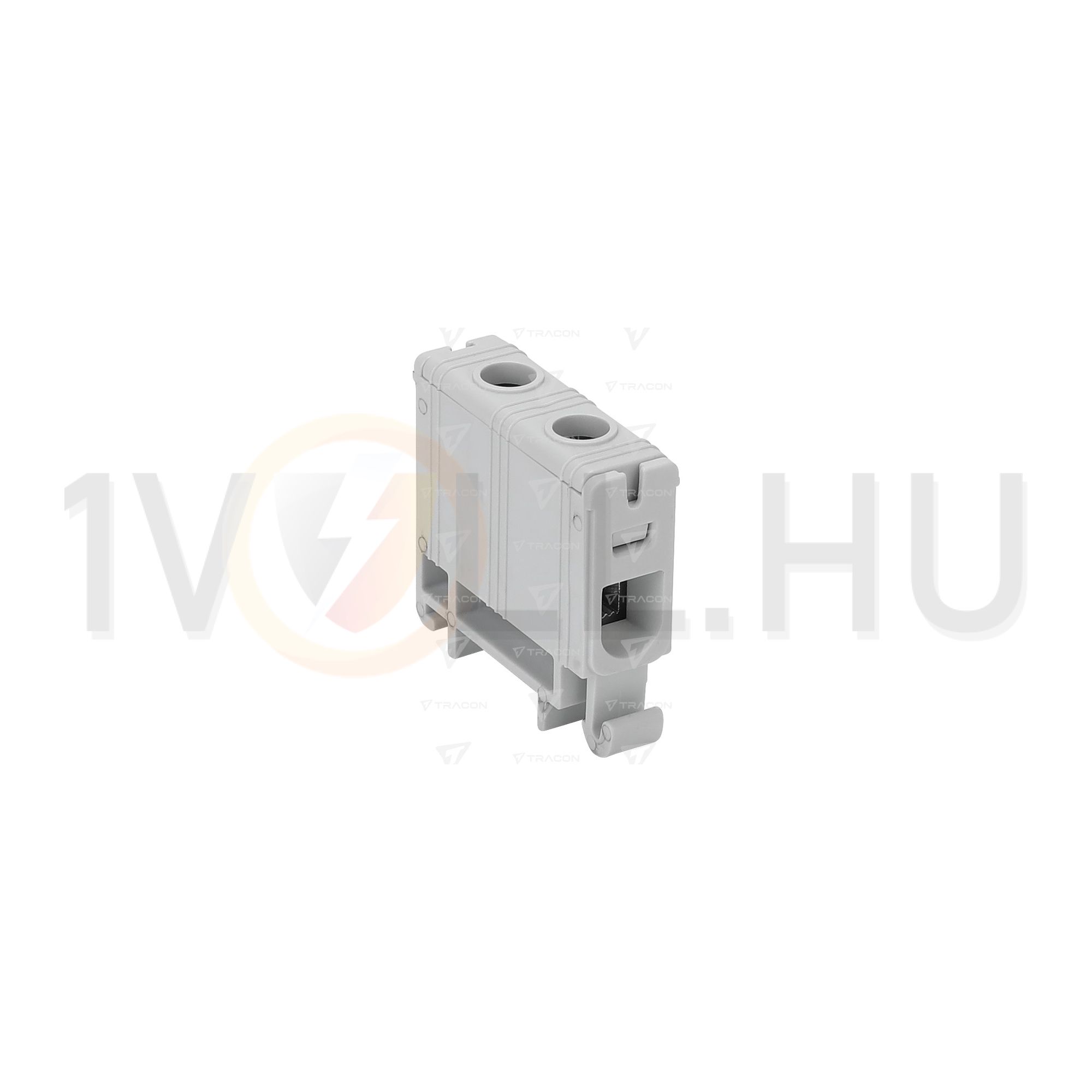 Fővezetéki leágazókapocs 85A/400VAC 1x1,5-16mm2 Al/Cu szürke 1P 16mm2 TRACON - FLEAL-16/1