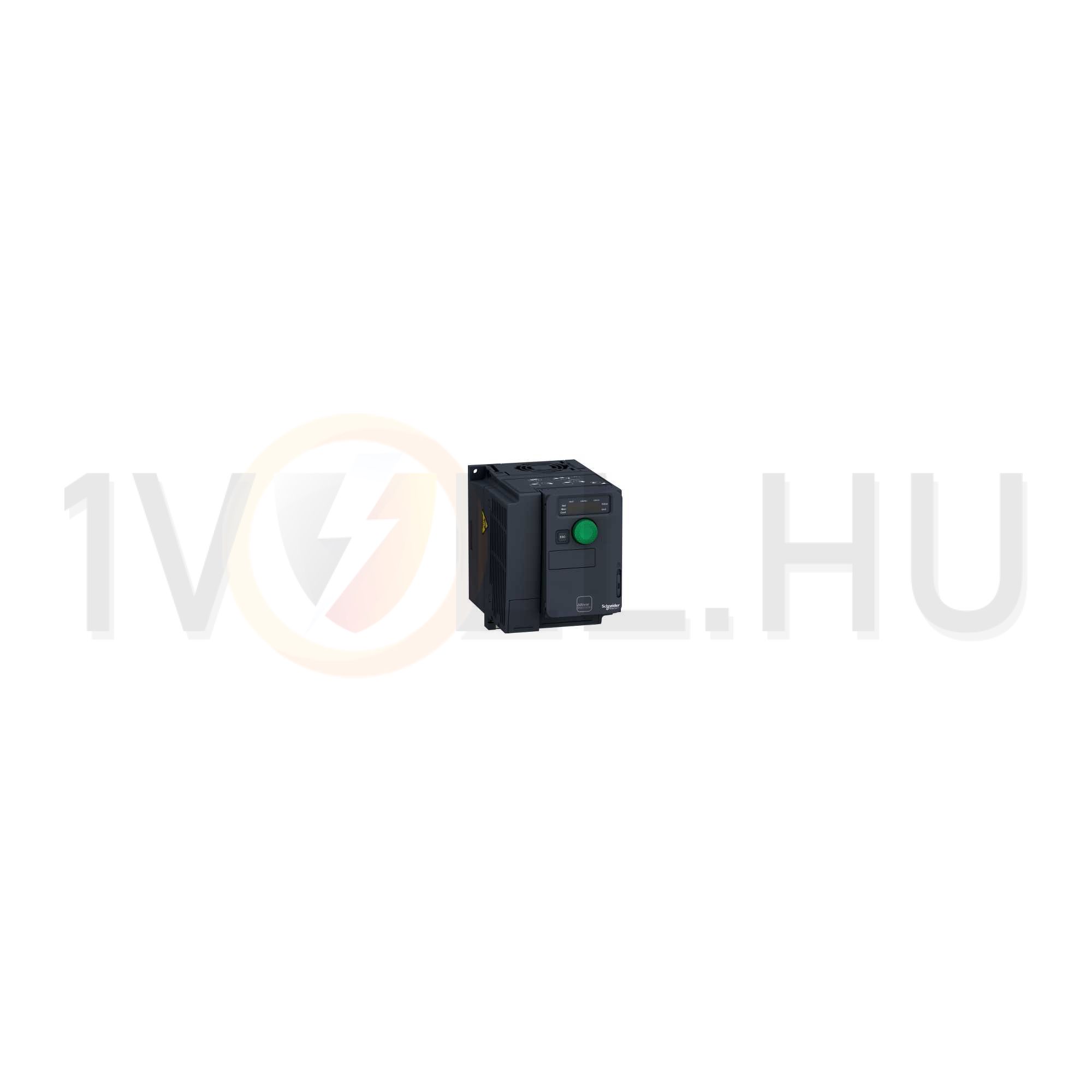 Frekvenciaváltó 3F 380-500V/be 3F 500V/max.ki 0.75kW IP20 Altivar Machine ATV320 Schneider - ATV320U07N4C