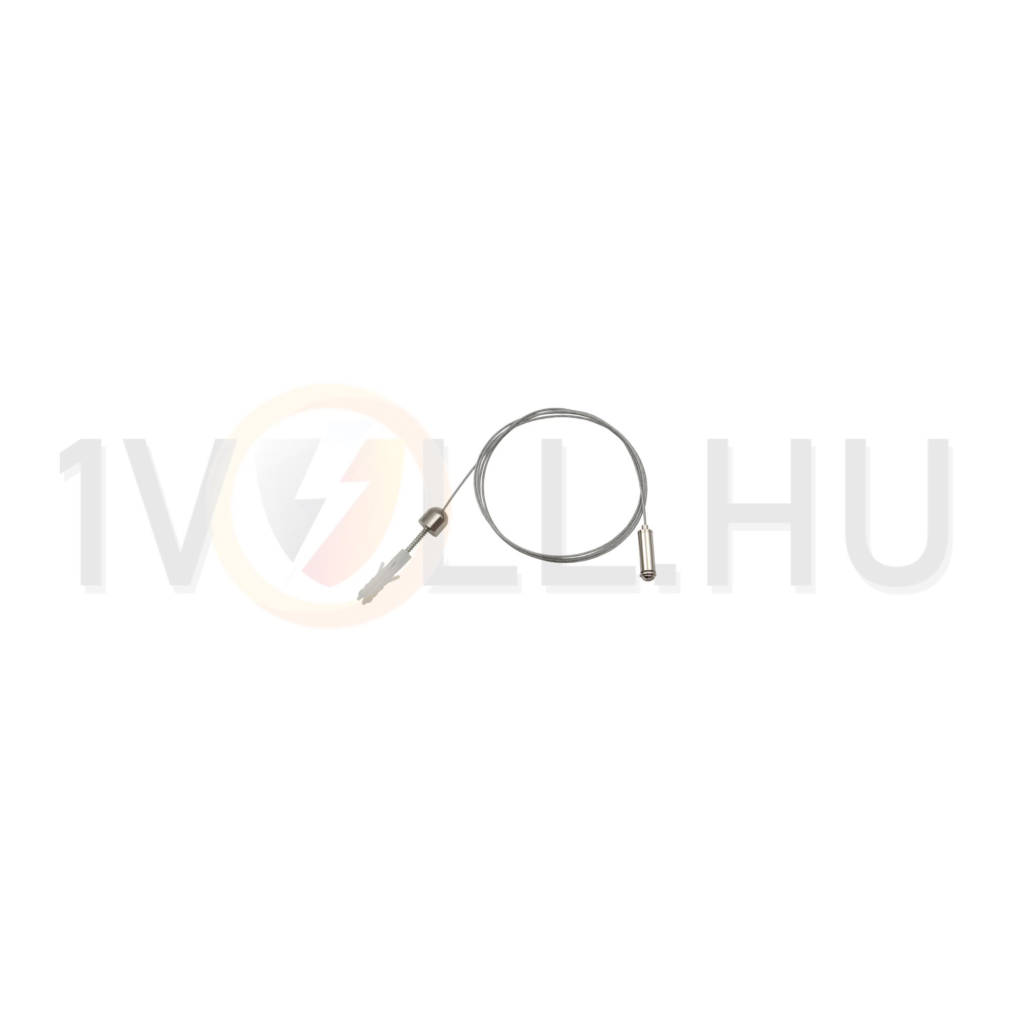 Függesztősodrony készlet egyes króm acél 1500mm ROPE-NT 150 SINGLE KANLUX - 07871