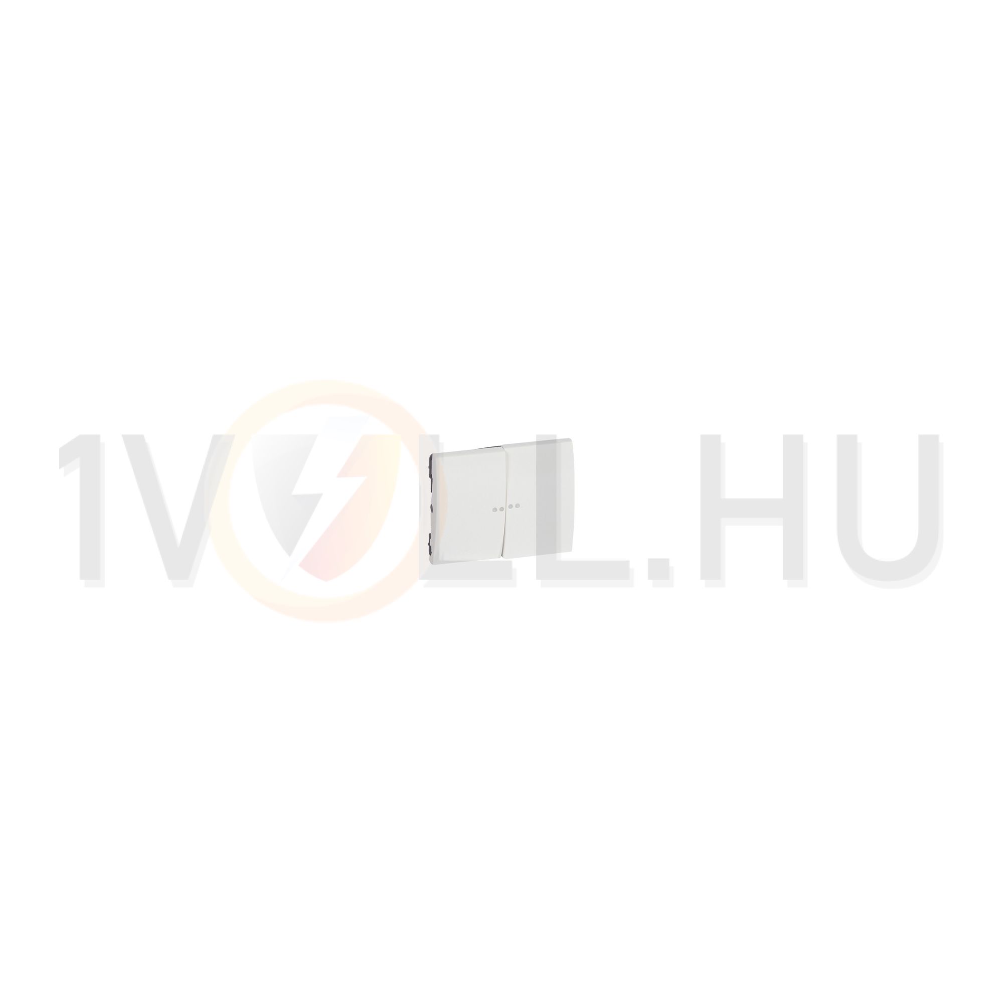 Galea billentyű kettős kapcs/nyg.-hoz fehér üres-jel jelzőfényes IP21 műanyag fényes LEGRAND - 771079