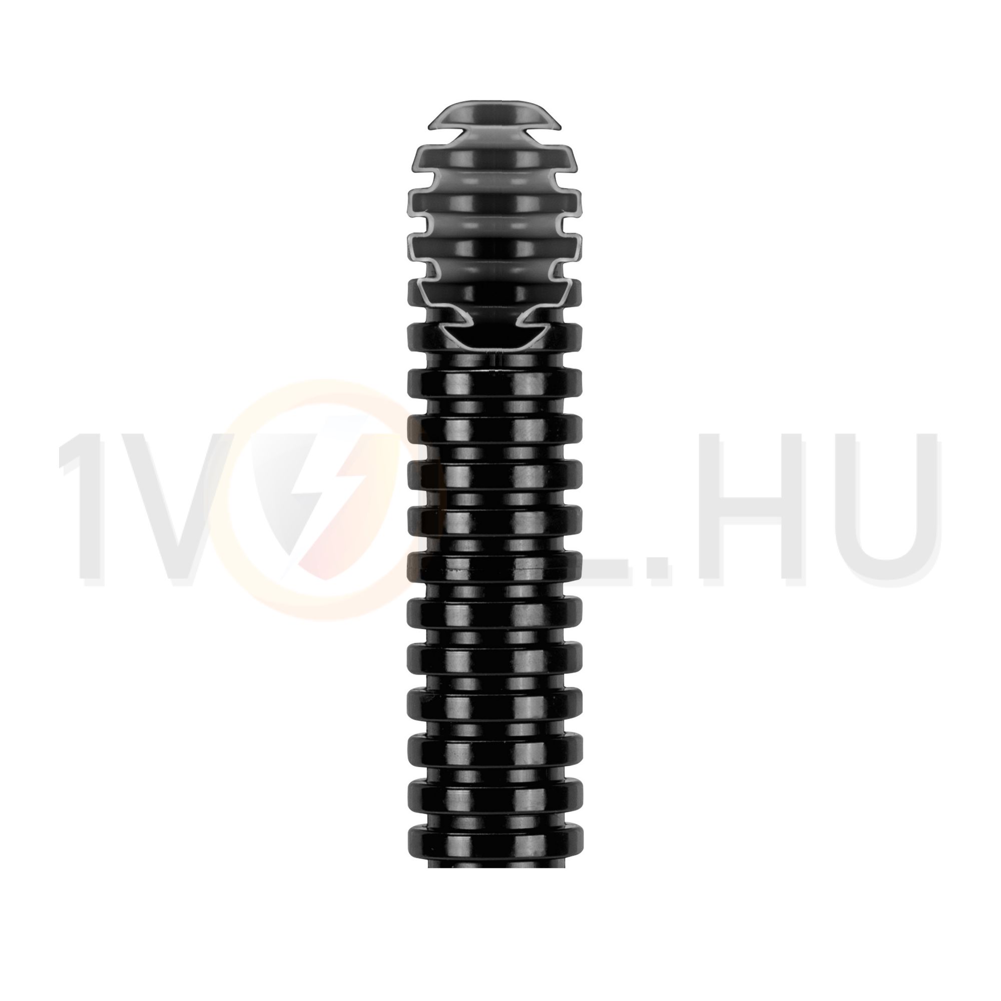 Gégecső lépésálló 25m UV-álló 20mm-átmérő PVC 750N-nyomásálló fekete UV-álló FK15 GEWISS - DX15020R25