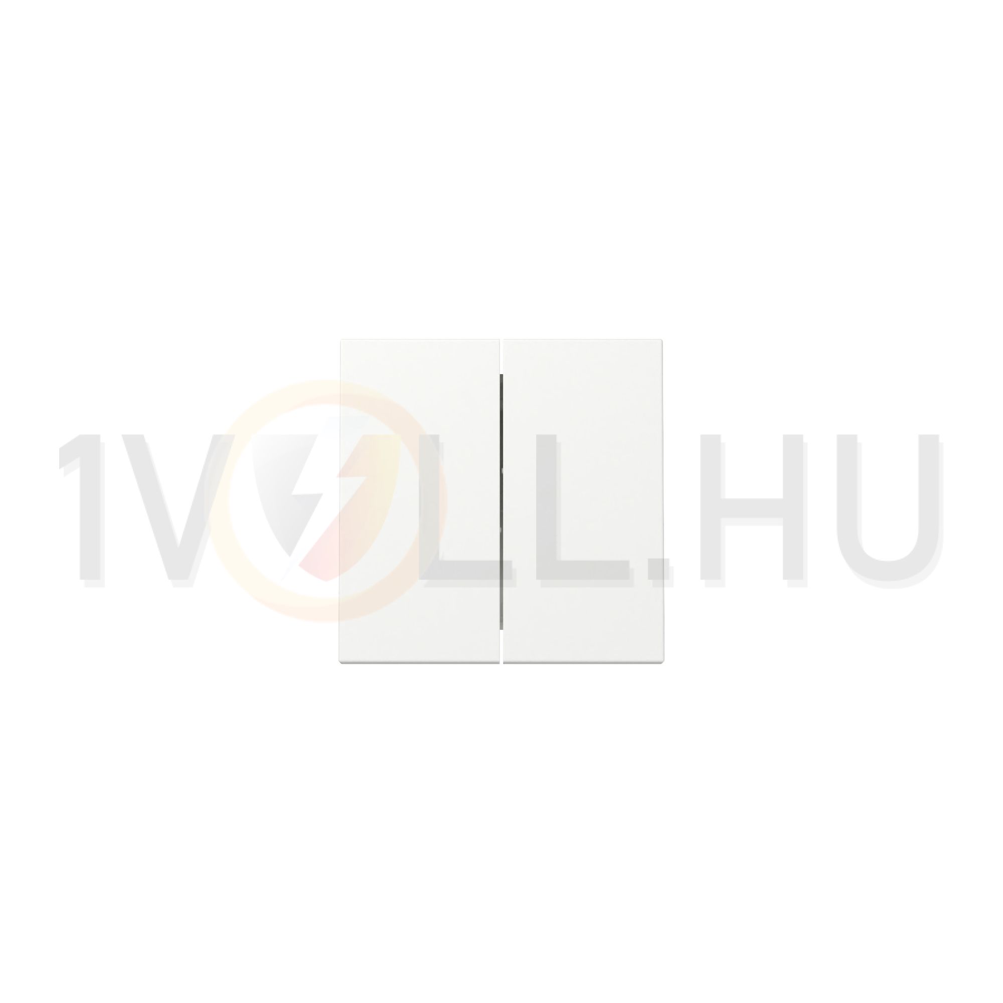 ST55 billentyű kettős kapocs műanyag matt fehér IP20 GIRA - 329527