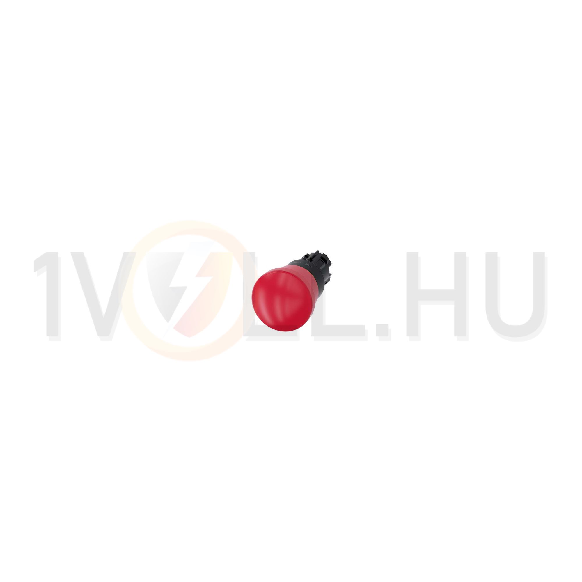 Vészgomba nyomófej műanyag d22 40mm-fej piros reteszelt húzó nyugtázás SIRIUS ACT SIEMENS - 3SU1000-1HA20-0AA0