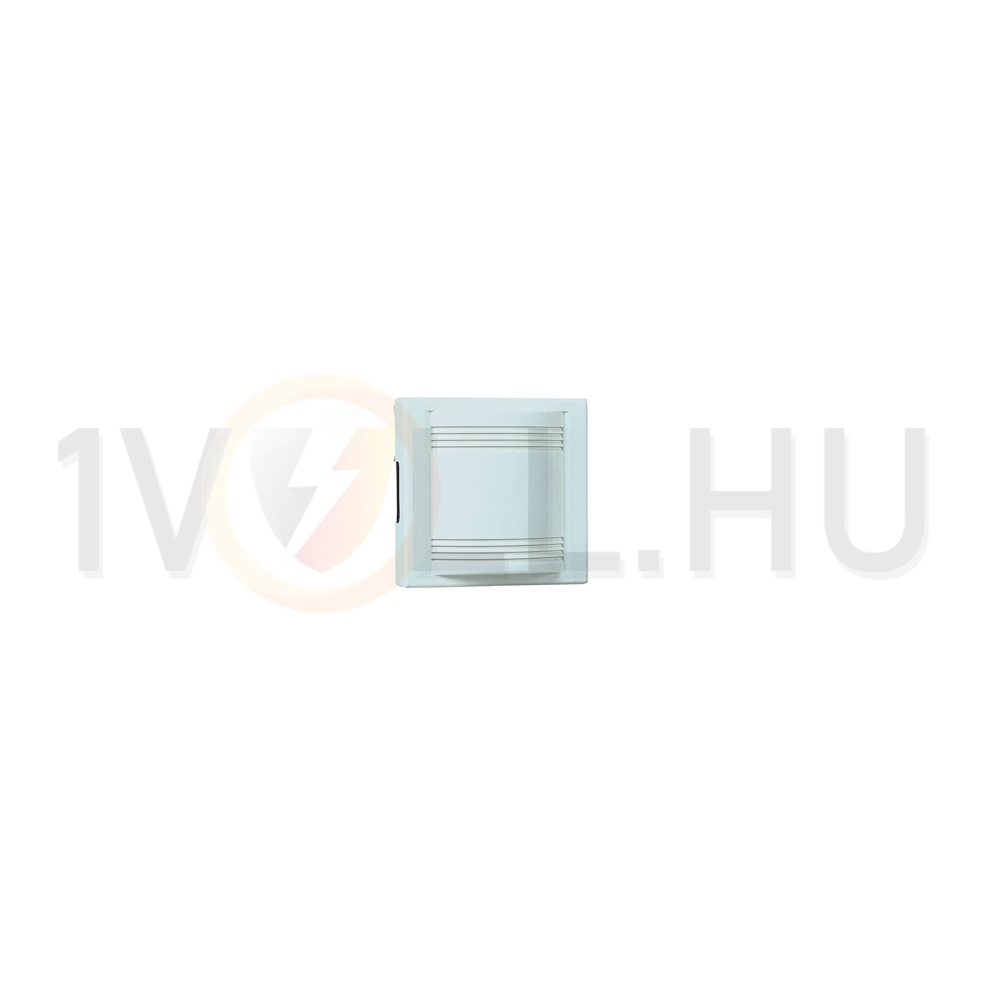 Gong vezetékes bim-bam 8-12VAC vagy 9V/6LR61 80dB fehér műanyag falonkívüli GONG 165 Bw GROTHE - 44165