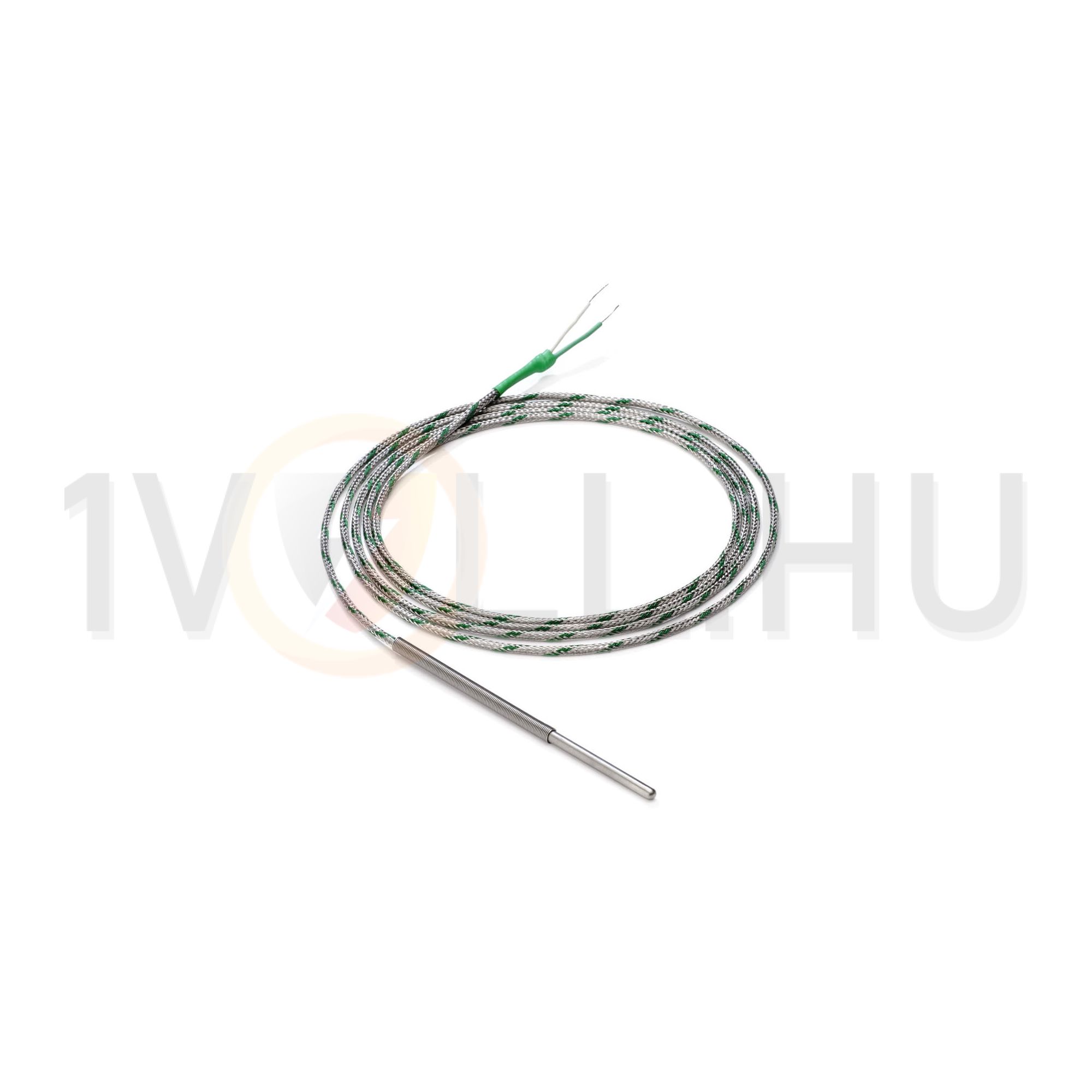 Hőérzékelő patron kábelre szilikon 3vez kontakt Pt100 6mmx 100mm passzív E52-ELP6-100-2-A1 OMRON - 381408