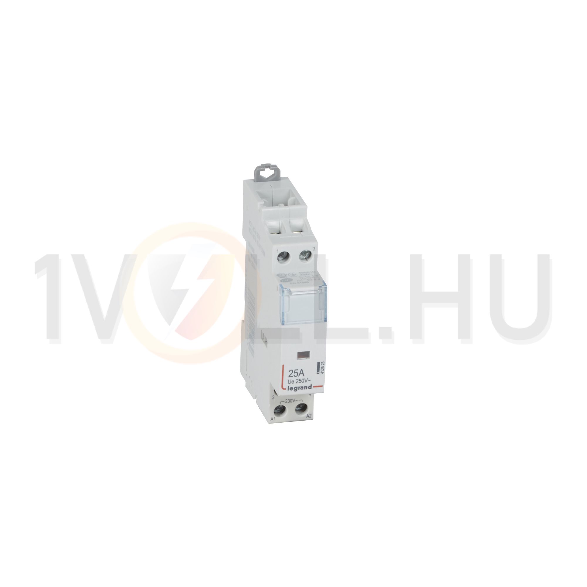 Installációs kontaktor sorolható 25A 250V AC 2-z 195-253V AC-műk 1mod CX3 LEGRAND - 412523