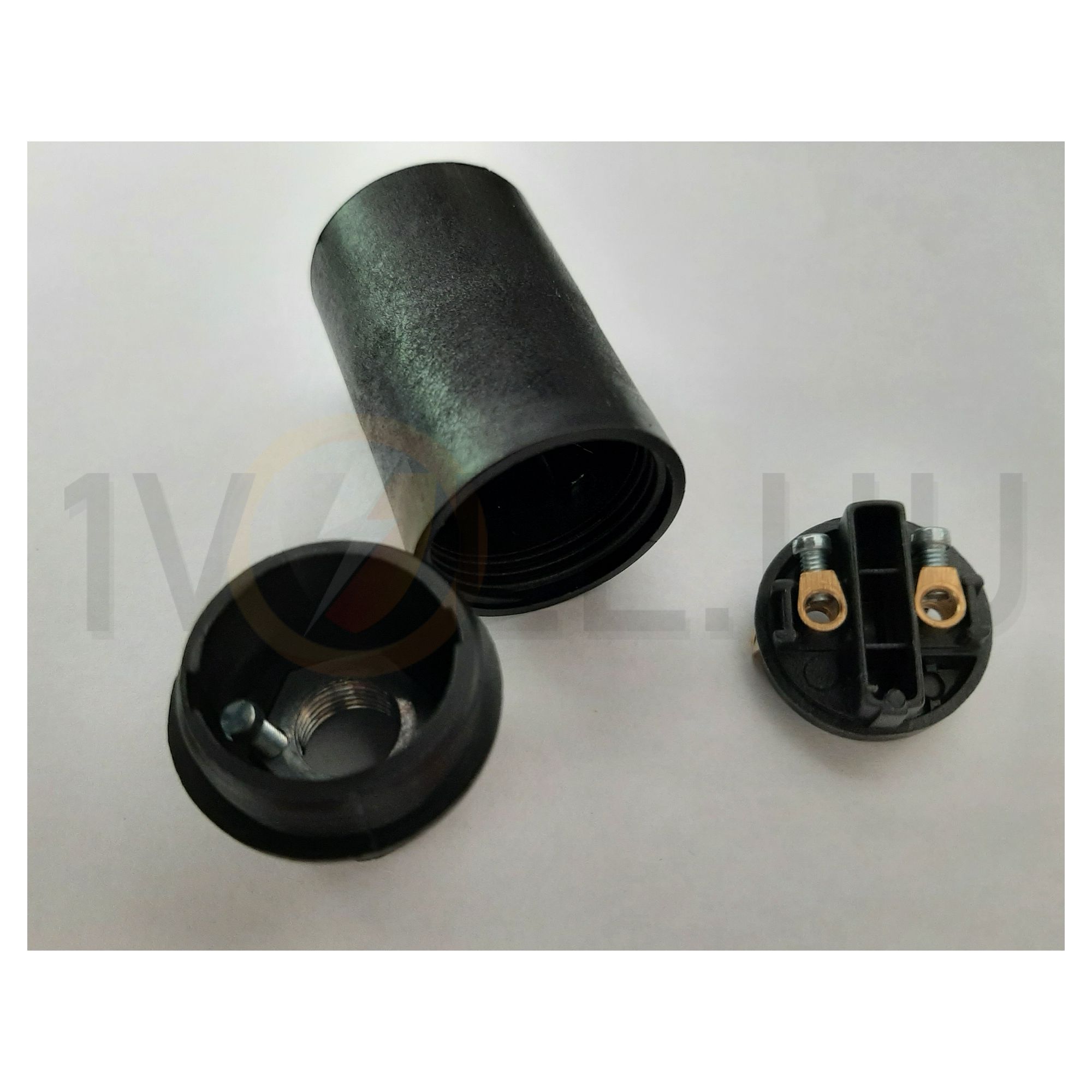 Izzólámpa foglalat 2A 250V Edison-menetes műanyag csavaros M10x1 F14-301m LEGRAND - 061300