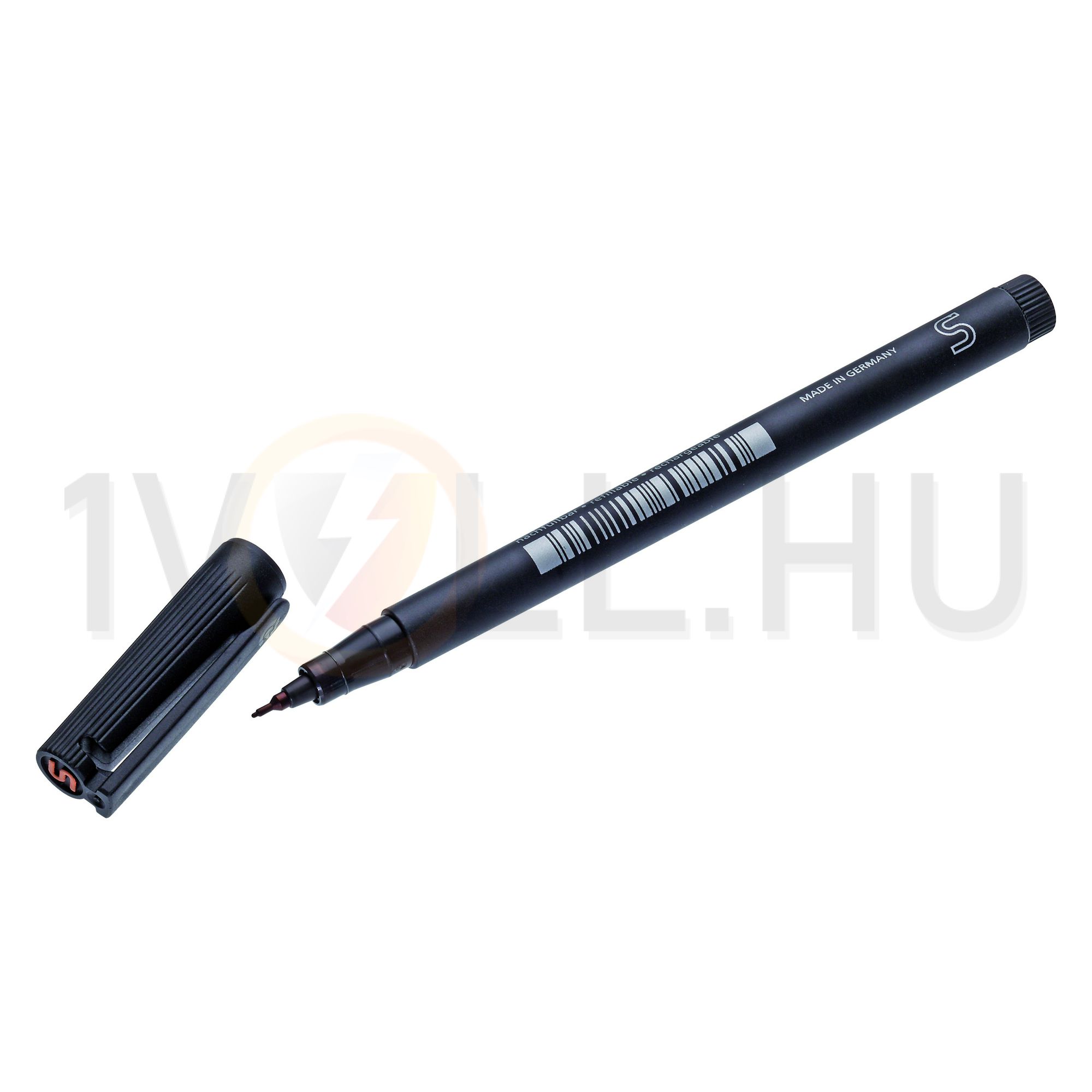 Jelölő 0,4mm filctoll fekete vízálló BS-1 CONTA-CLIP - 2034.0