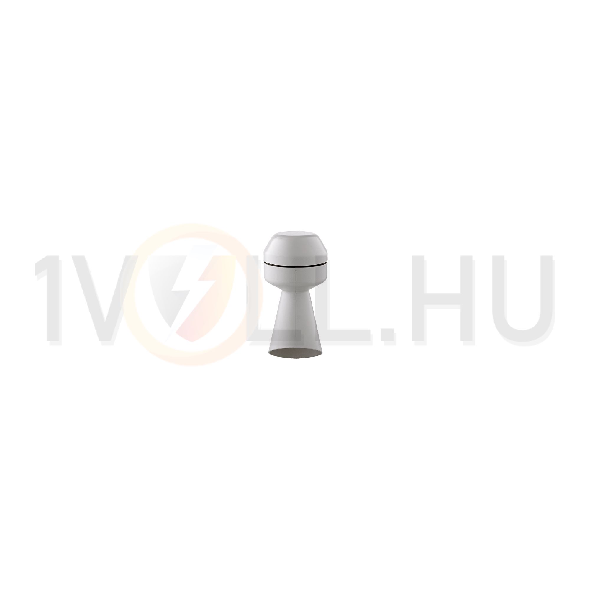 Jelzőkürt 96dB folyamatos hang 0.14A/ 24V DC szürke-ház műanyag IP43 HUPE 631 12-24V DC GROTHE - 31053