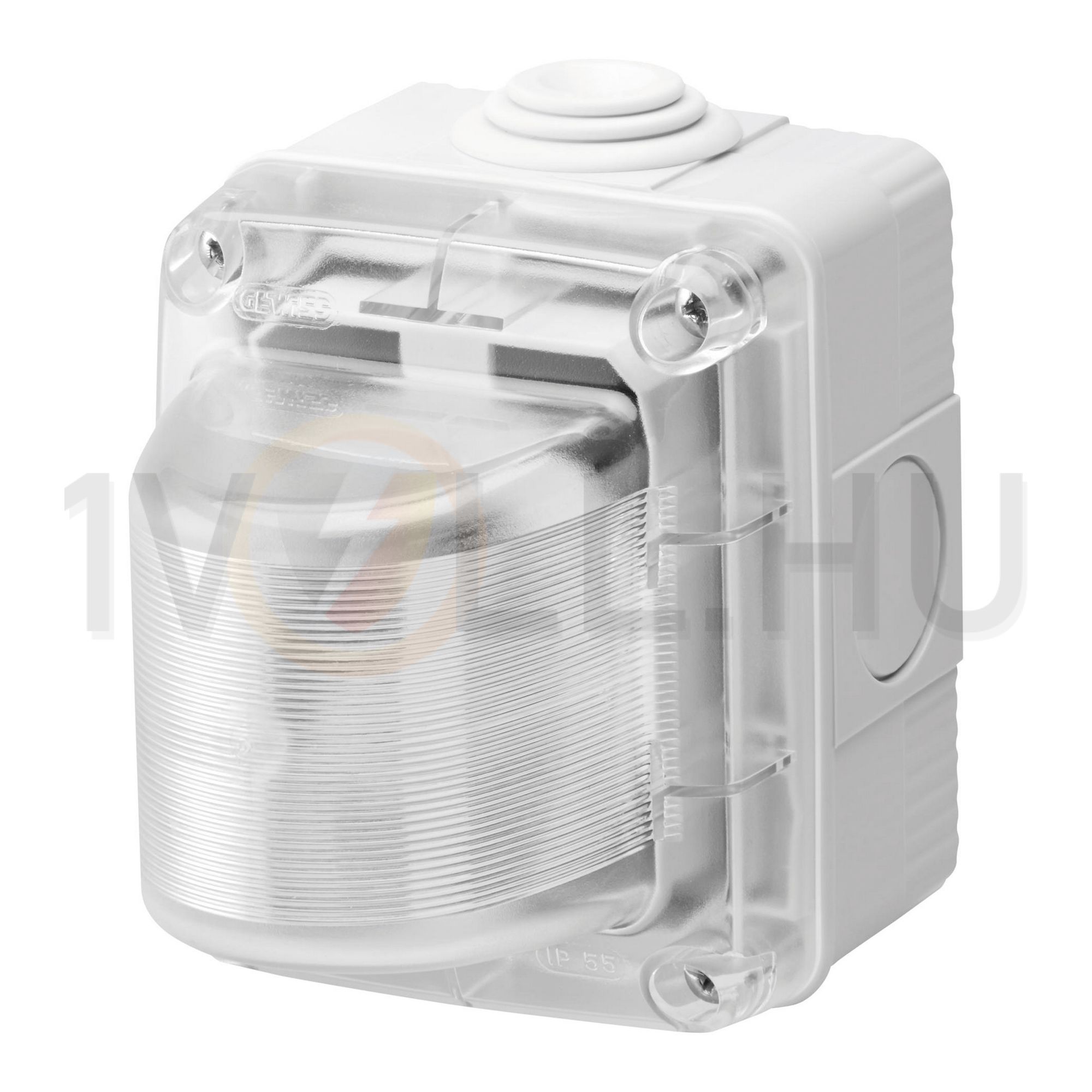 Jelzőlámpa fényforrás nélkül 1-lámpás E14 230V AC 15W IP55 műanyag 27Combi GEWISS - GW27418