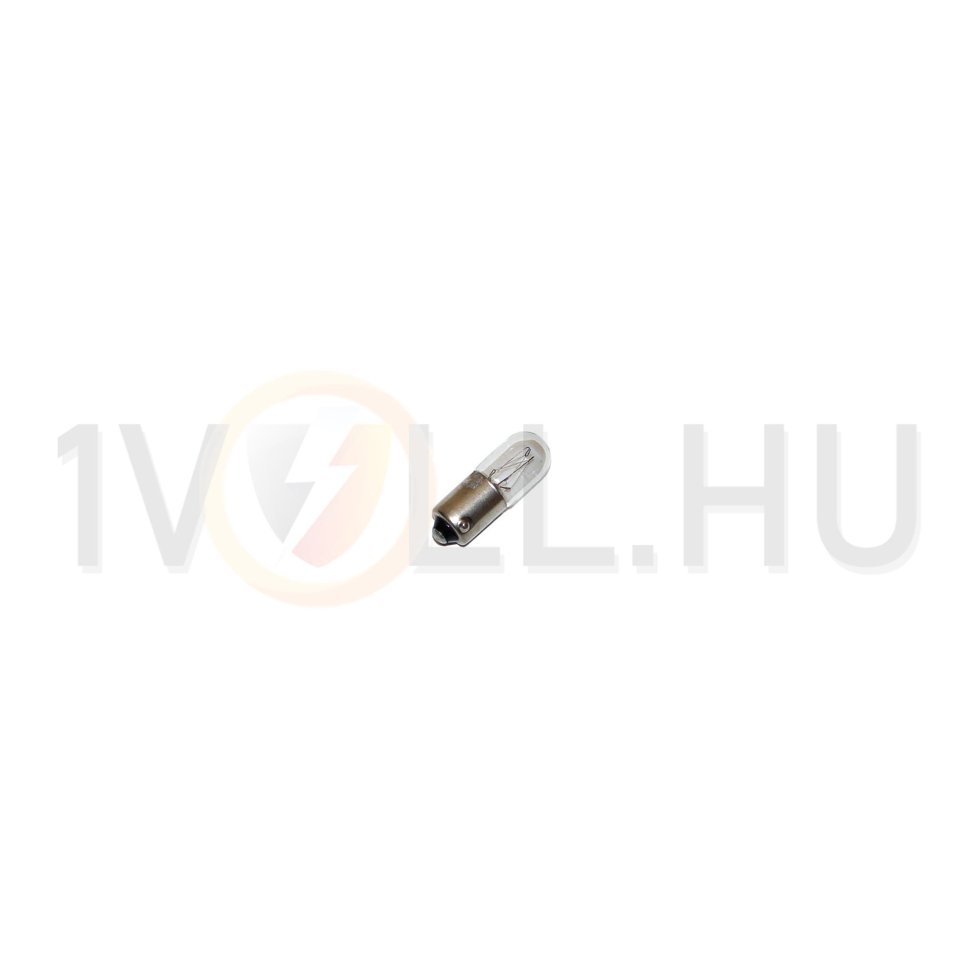 Jelzőlámpa izzó cső alakú 220V 9mA 2W BA9s fehér 1000h B3079 ORBITEC - 116741