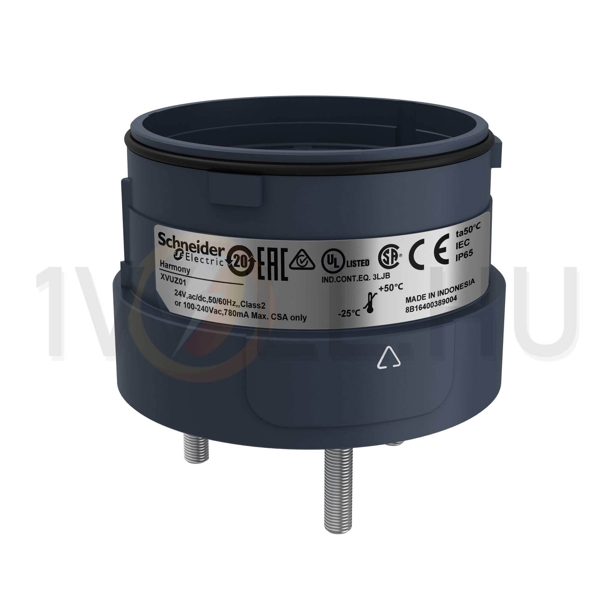 Jelzőoszlop-alap közvetlen rögzítéshez fekete Harmony XVUZ Schneider - XVUZ01