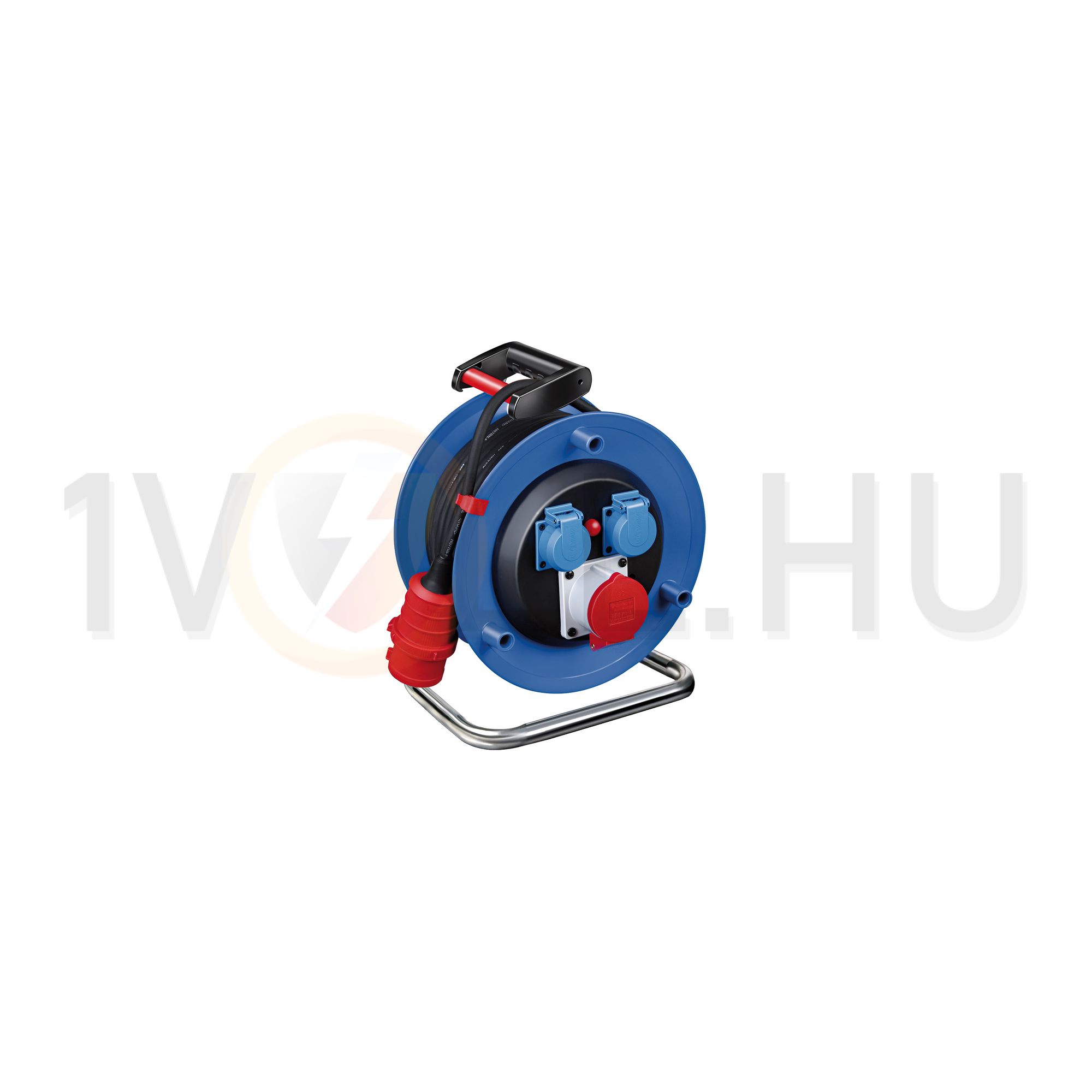 Kábeldob 5-pólusú CEE/5P-dugó gumi 25m H07RN-F 2.5mm2/ 5x 1-CEE IP44 Garant ST CEE 1 LECTRA - 1182728525