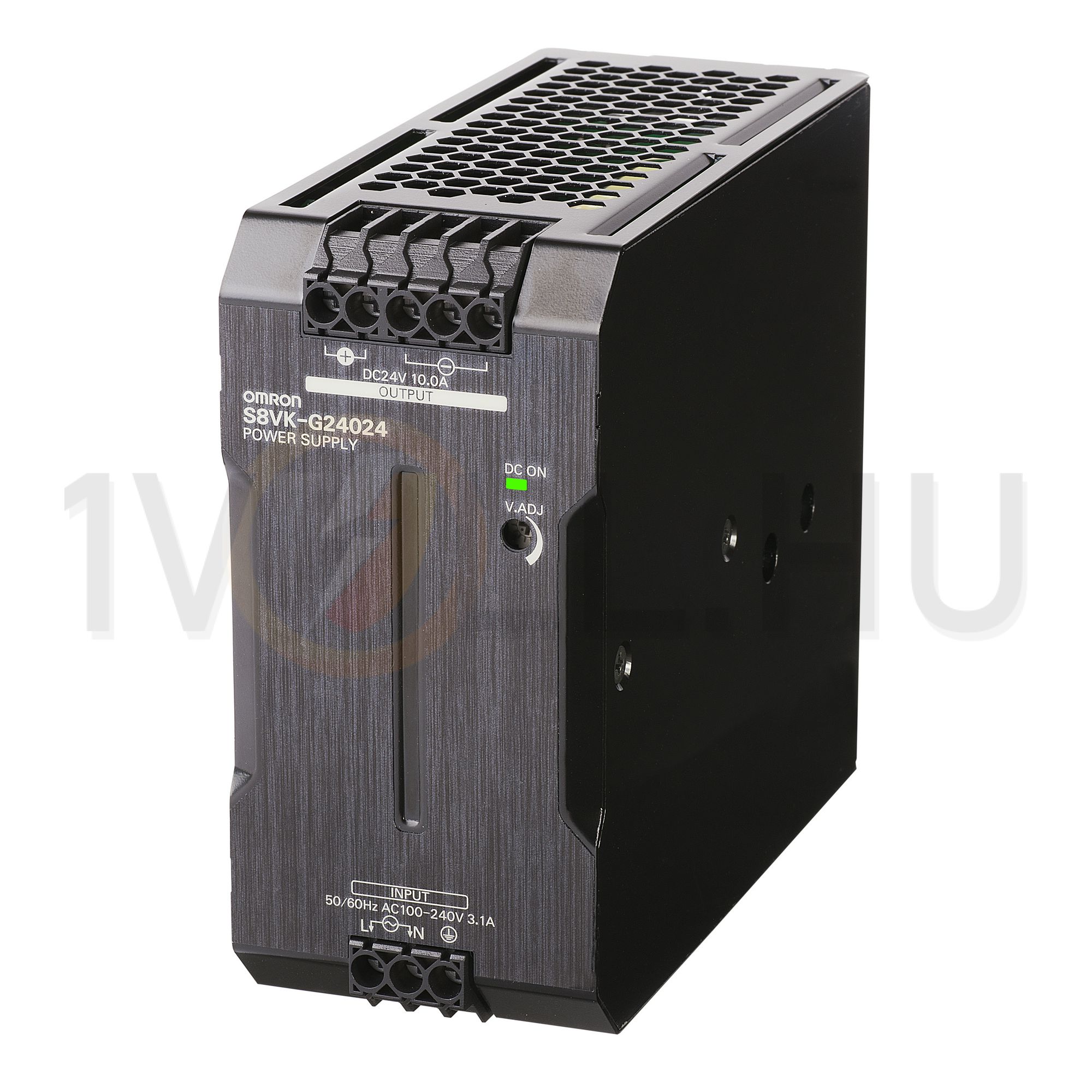 Kapcsolóüzemű DC tápegység 100-240VAC-be 90-350VDC-be 24VDC-ki 10A-ki 240W S8VK-G24024 OMRON - 374870