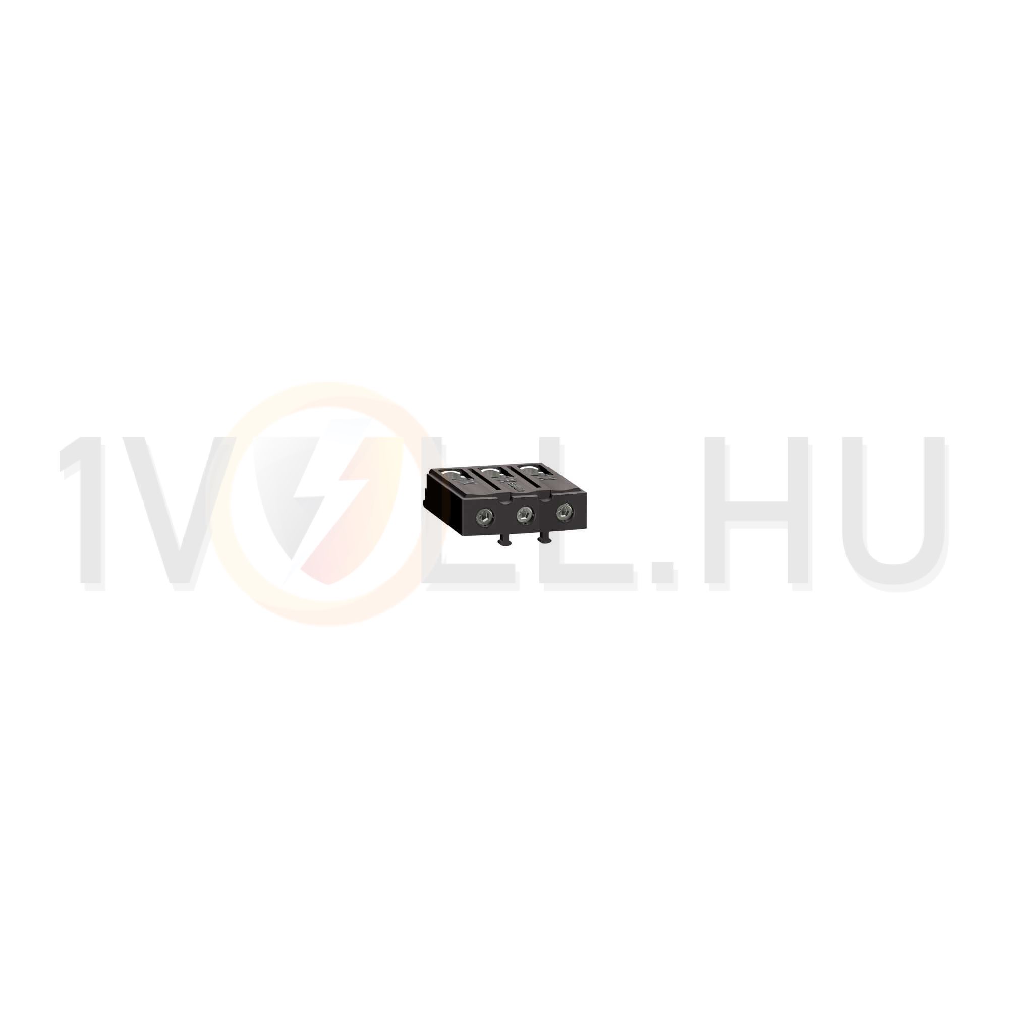 Kapocsblokk 3P EverLink LC1D40...D65A-hez  TeSys LAD-9 Schneider - LAD96560