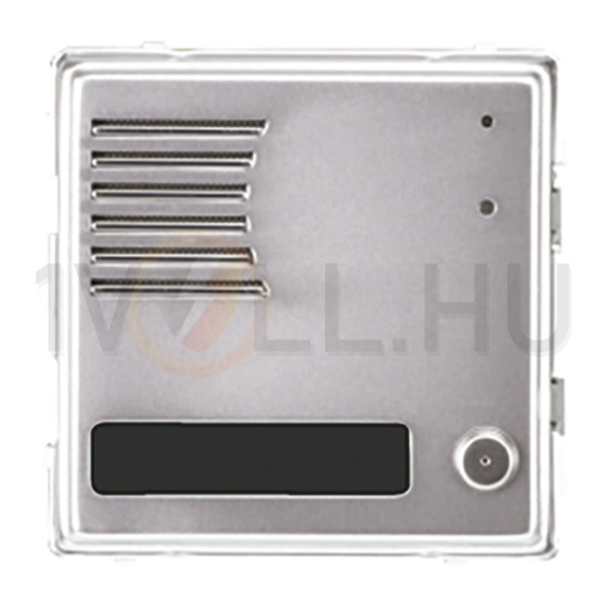 Kaputábla audió modul 1-gomb beszédráccsal IP42 süllyesztett téglalap alumínium Sinthesi S2 URMET - 1148/21