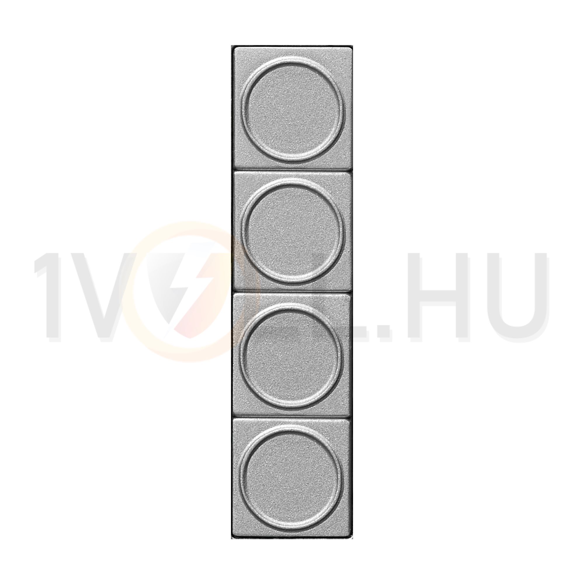 Kaputábla bővítőmodul 2-vez. videó 4-lakás  URMET - 1730/104