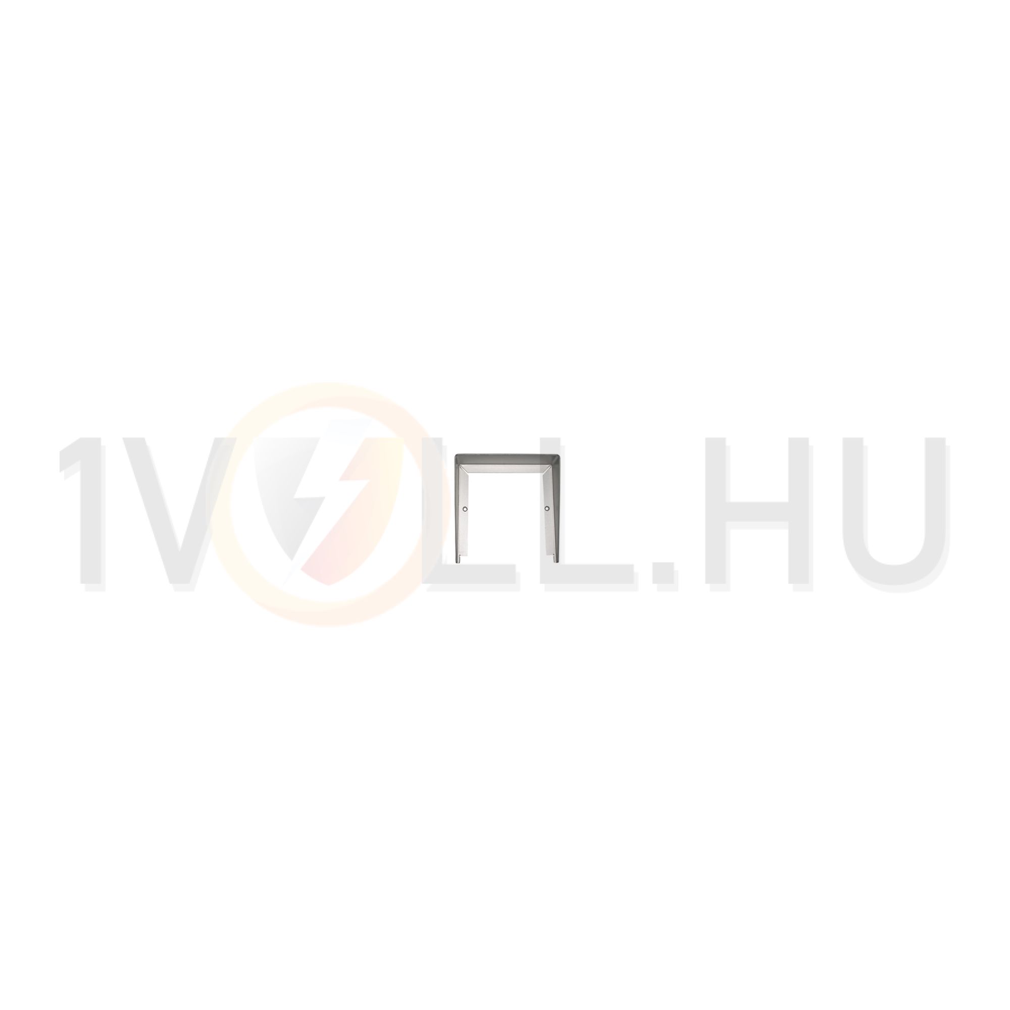 Kaputábla esővédő keret 1-egység falonkívüli alumínium szürke 925 URMET - 725/701